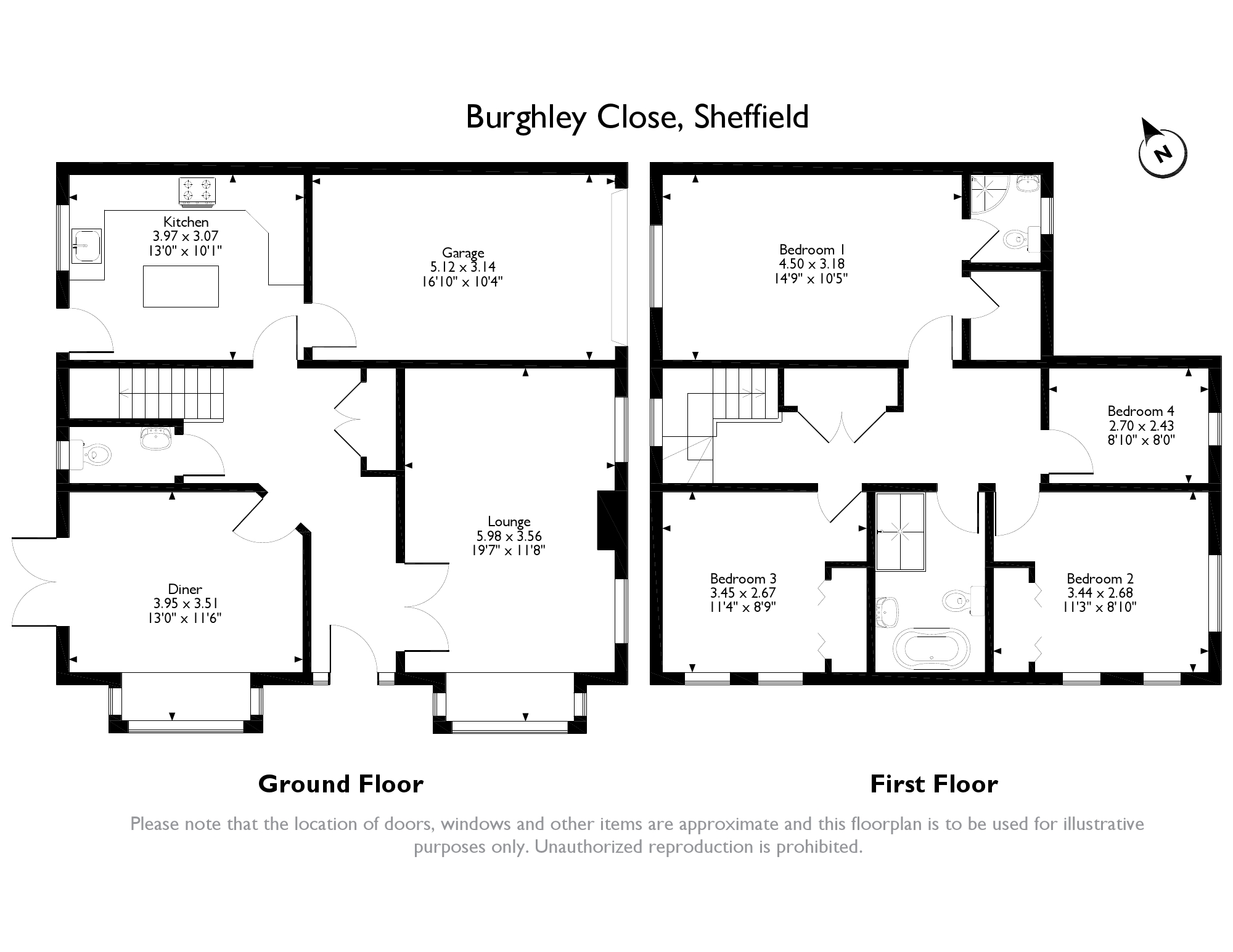 4 Bedrooms Detached house for sale in Burghley Close, Sheffield S25