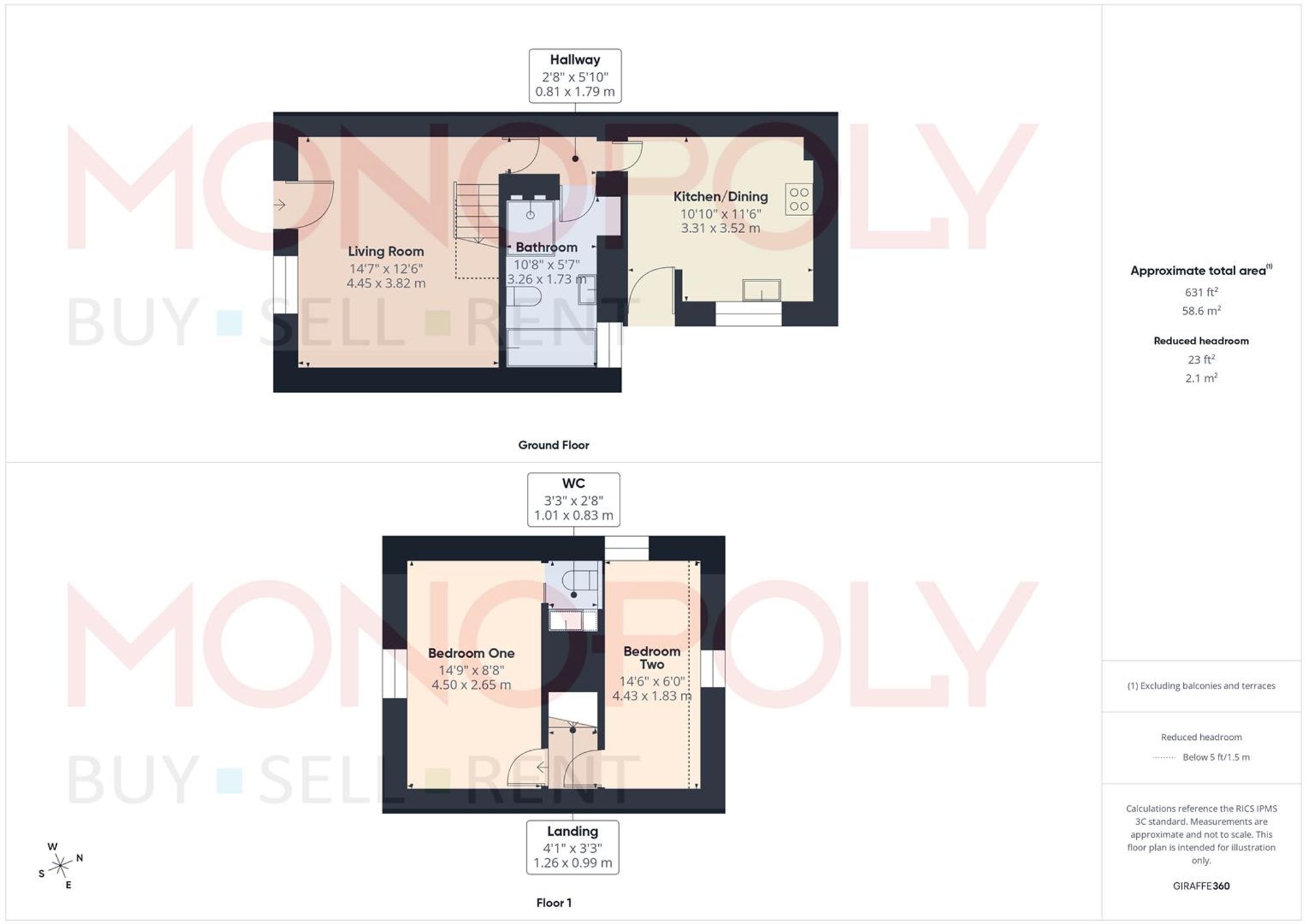 21 School Street, Wrexham floorplan