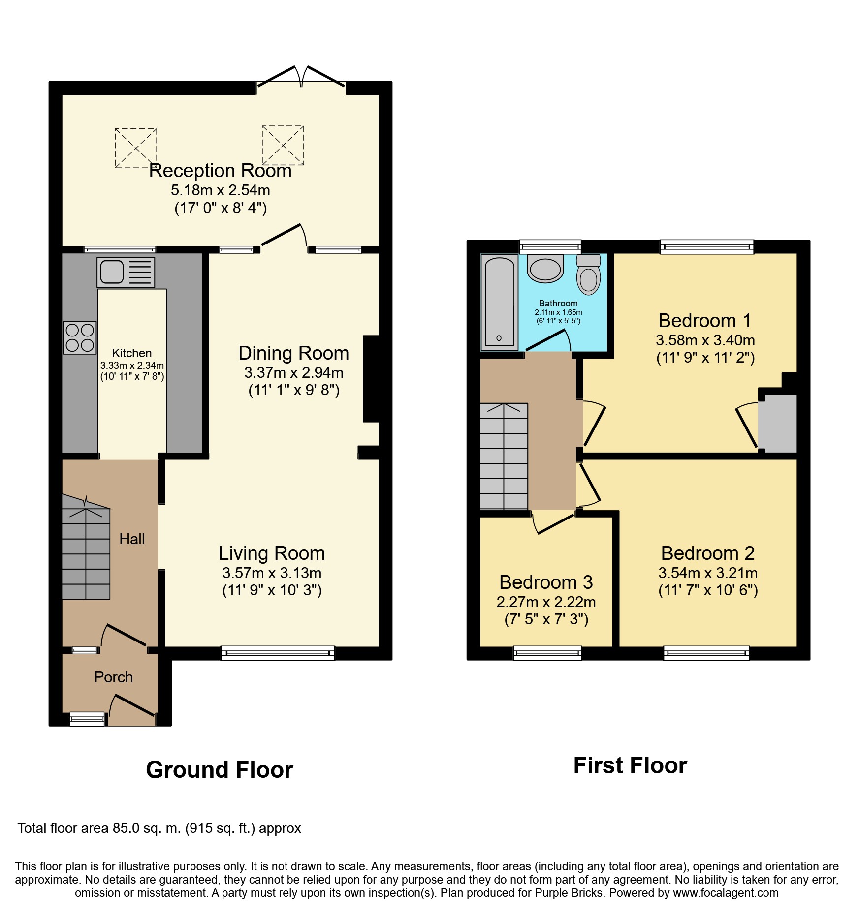 3 Bedrooms Terraced house for sale in Broomstick Hall Road, Waltham Abbey EN9