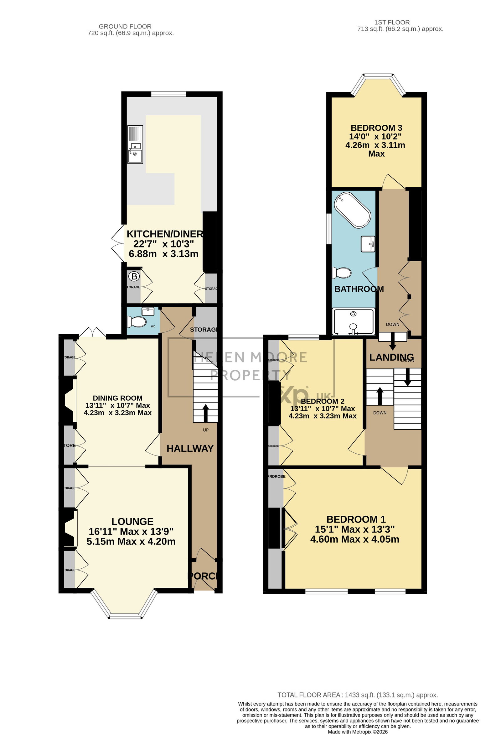 Belgrave Road, Plymouth floorplan