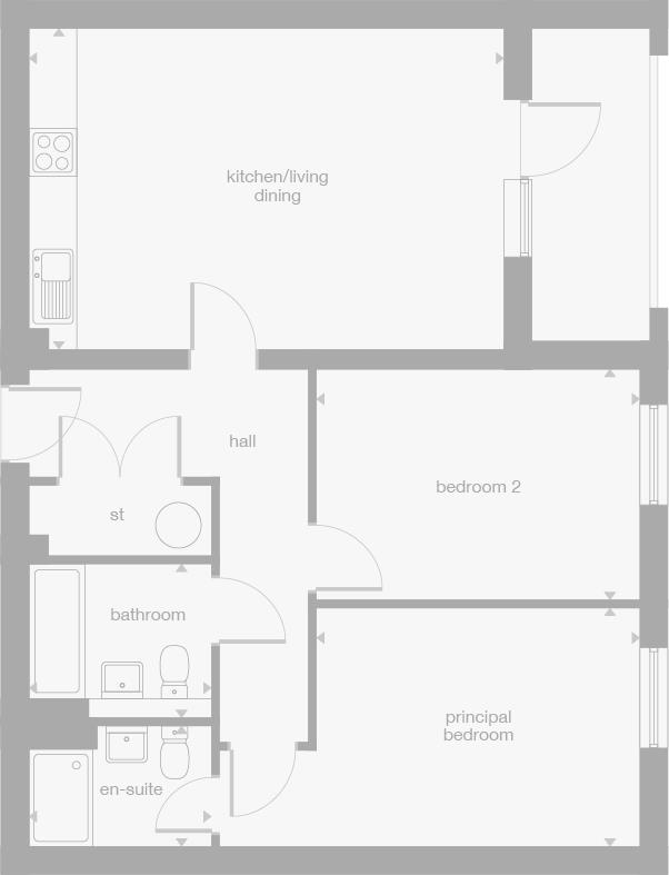 97, Chobham Road, Frimley floorplan