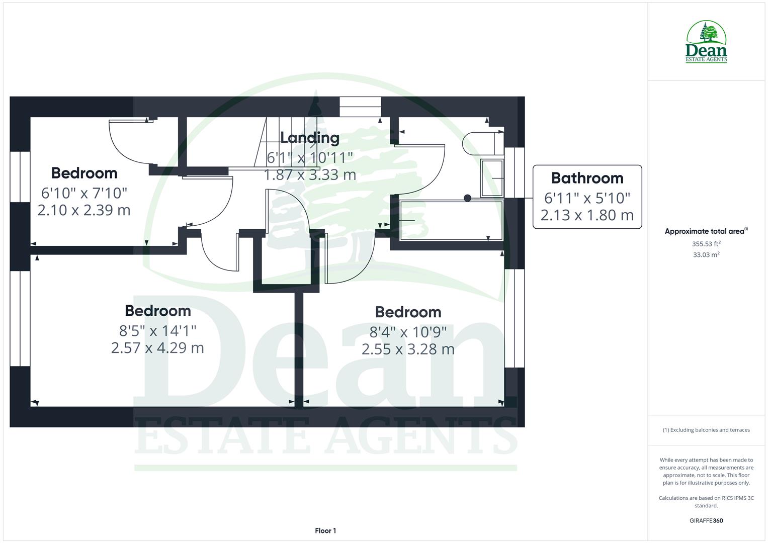 7, Boseley Way, Cinderford floorplan