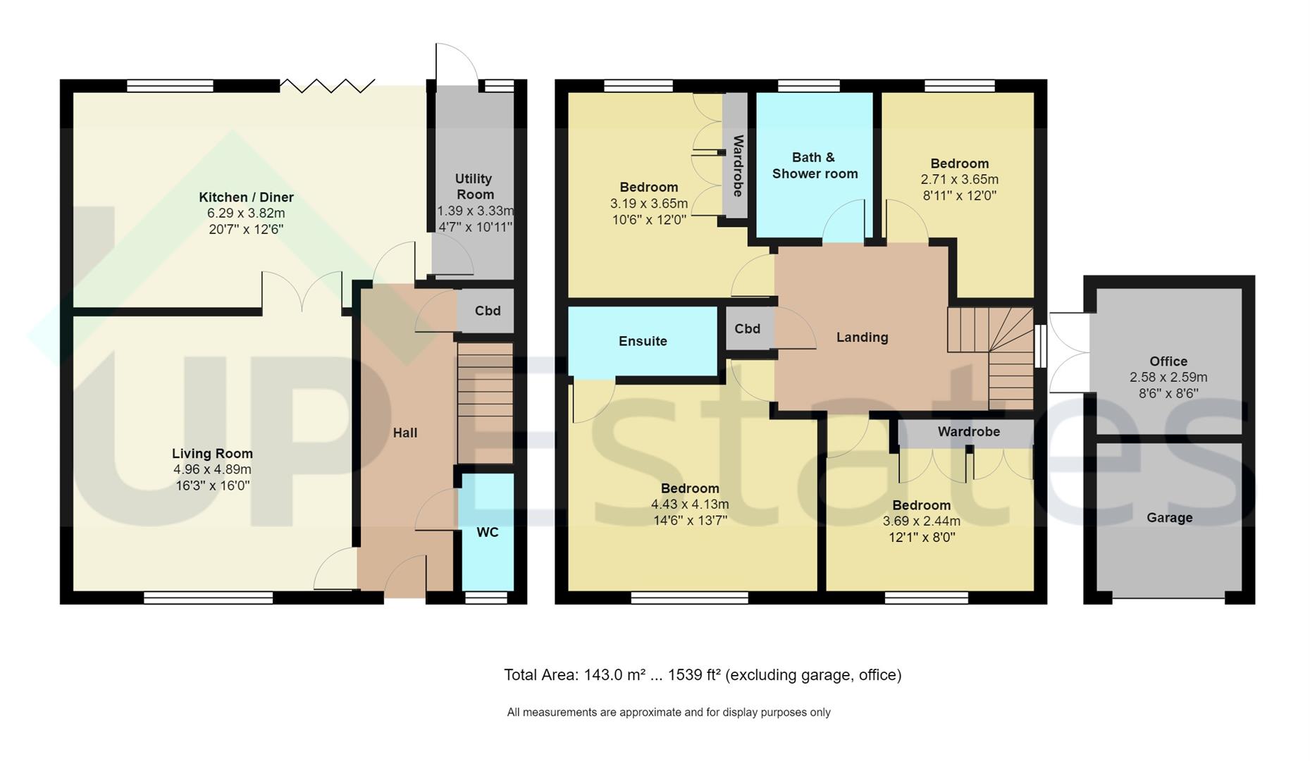 4, Lodge Farm Close, Rugby floorplan