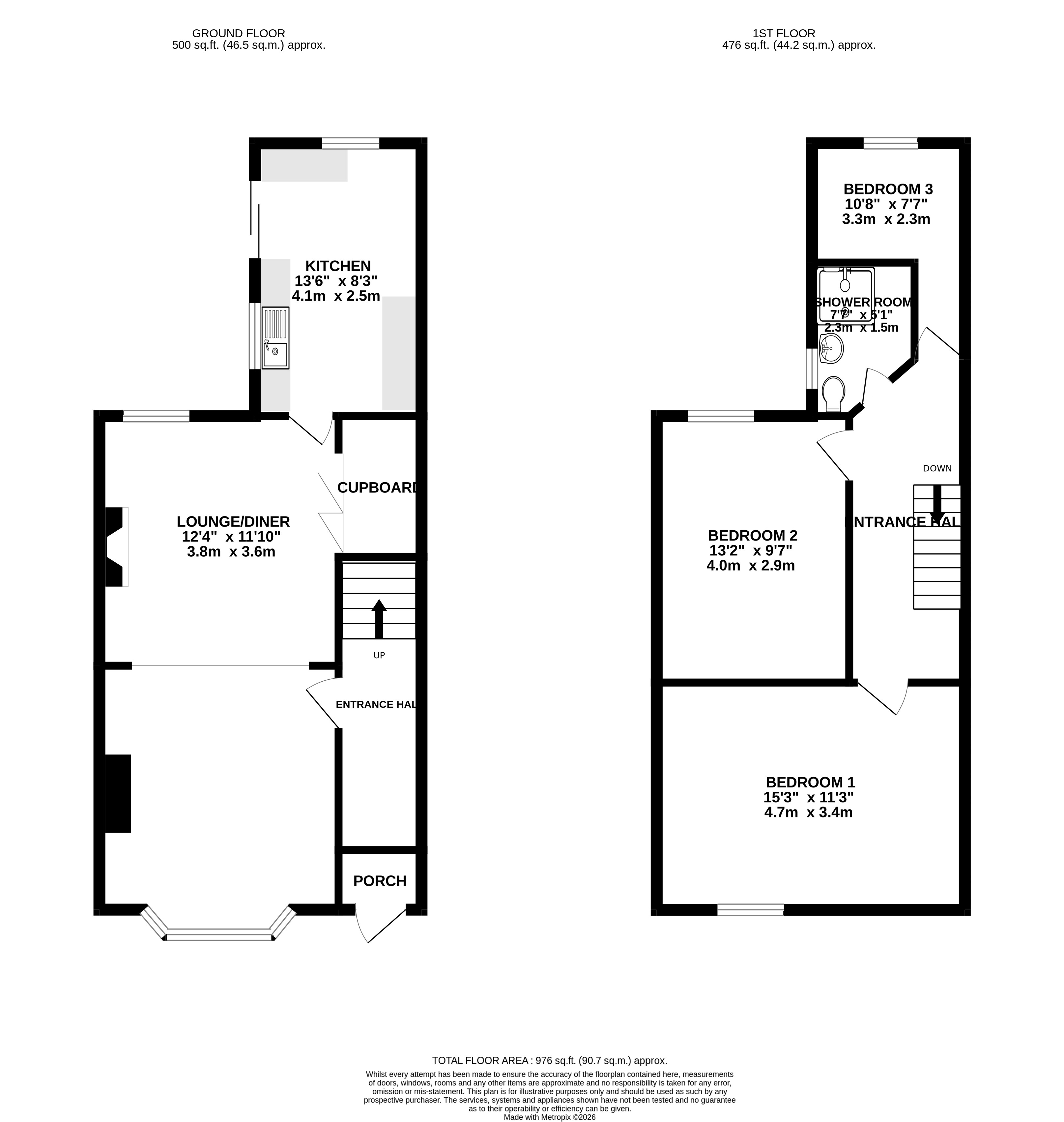 19, Pearson Avenue, Coventry floorplan