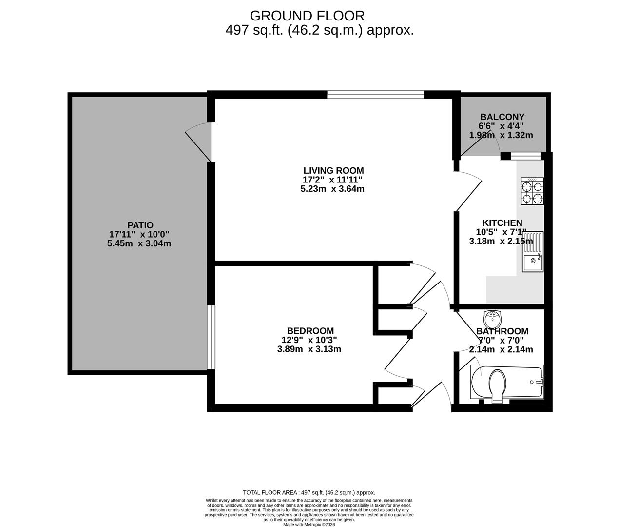 31, Field View, Reading floorplan