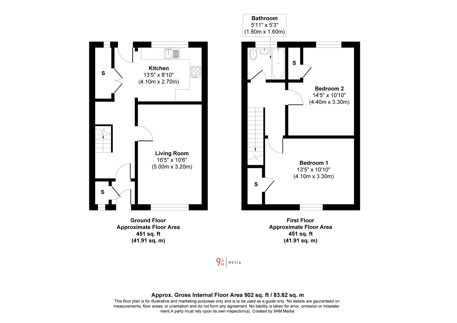 257, Redcraigs, Kirkcaldy floorplan