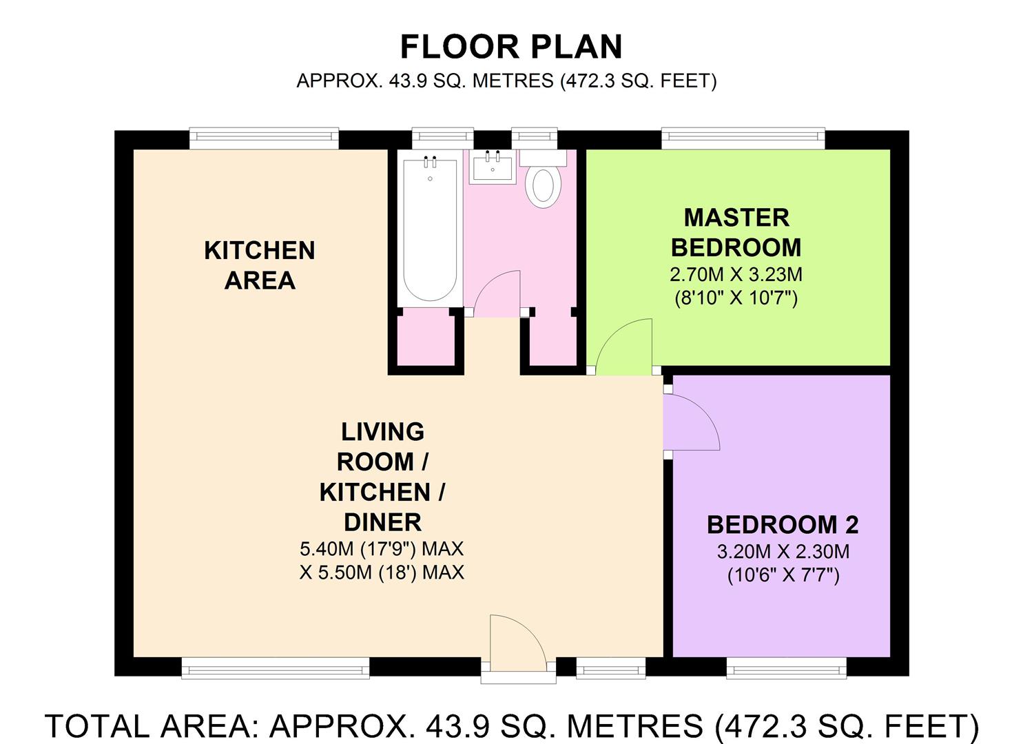 2 Bedrooms Flat for sale in Court Farm Gardens, Manor Green Road, Epsom KT19