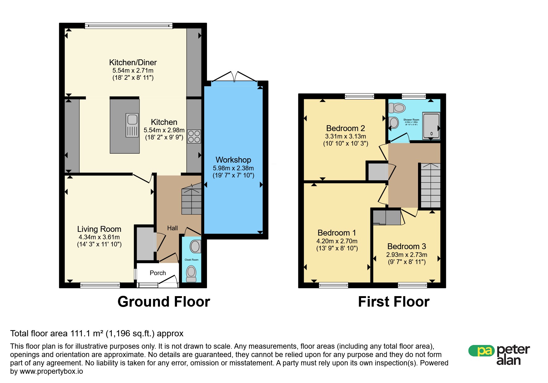 93, Kings Fee., MONMOUTH floorplan