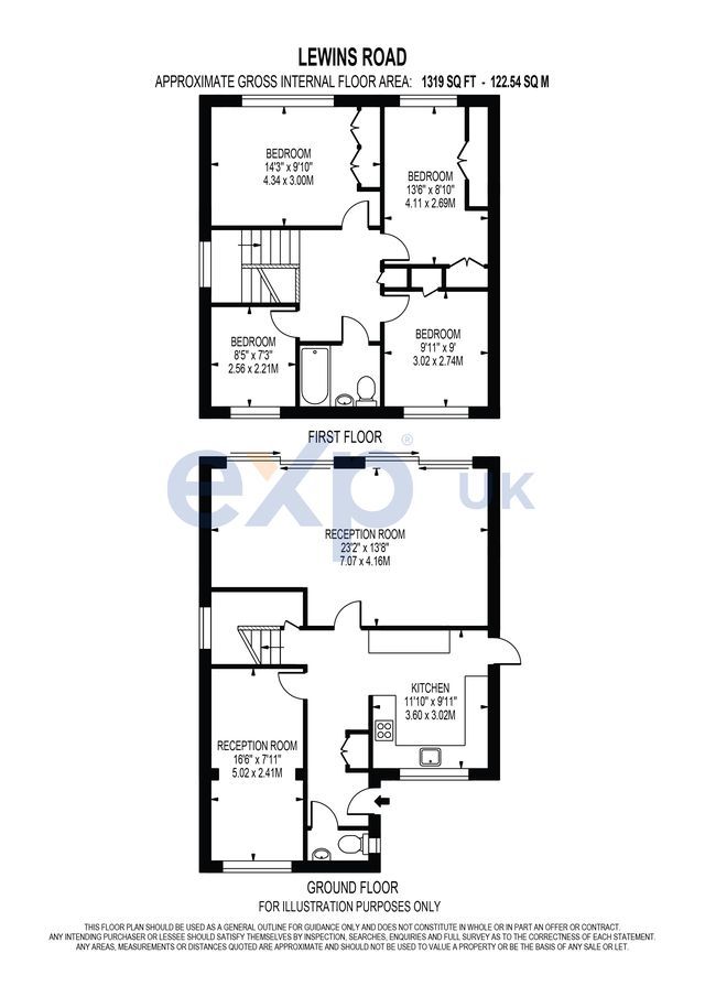 18, Lewins Road, Epsom floorplan