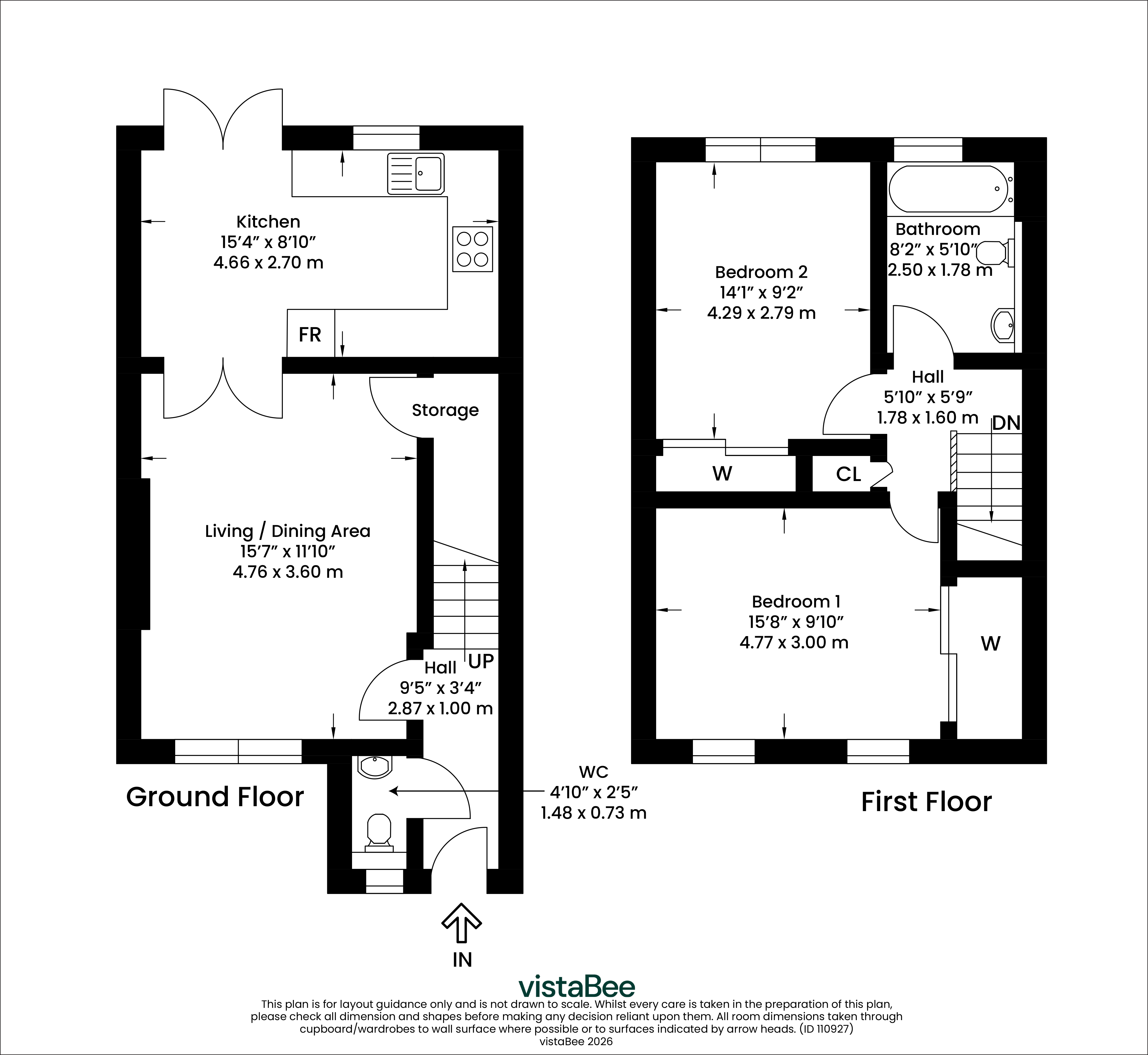 47A, Ware Road, Glasgow floorplan