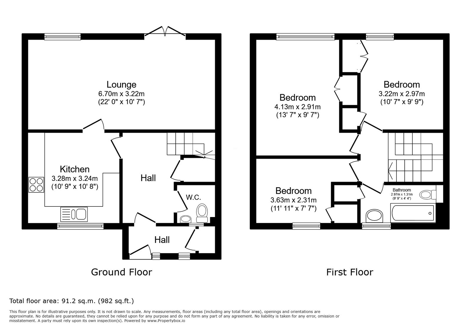31, Deer Park Way, Sheffield floorplan