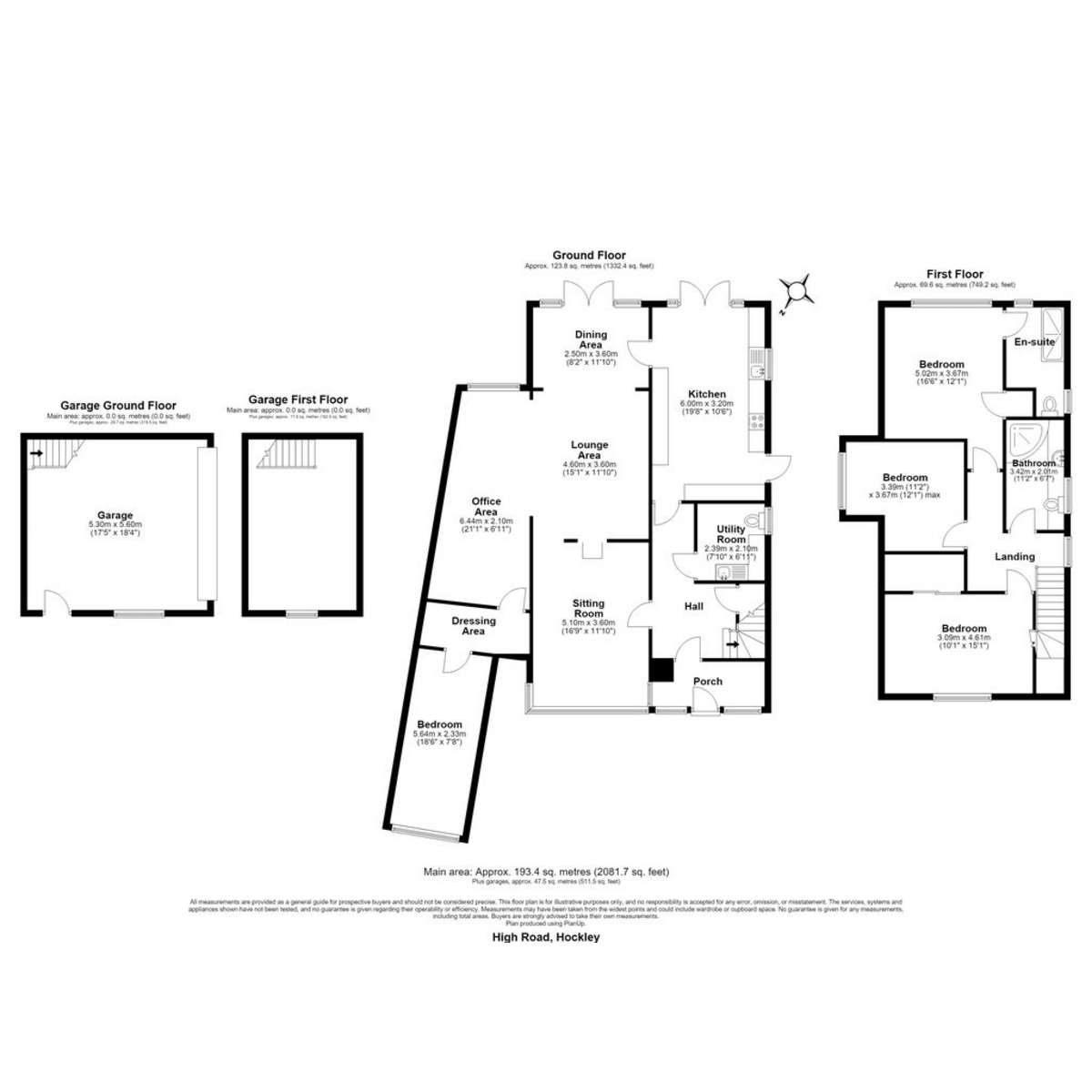 69, High Road, Essex floorplan