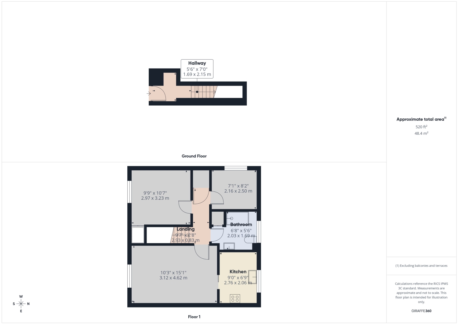 Flat 10, Westwaroad Court, Westward Road, Stroud floorplan