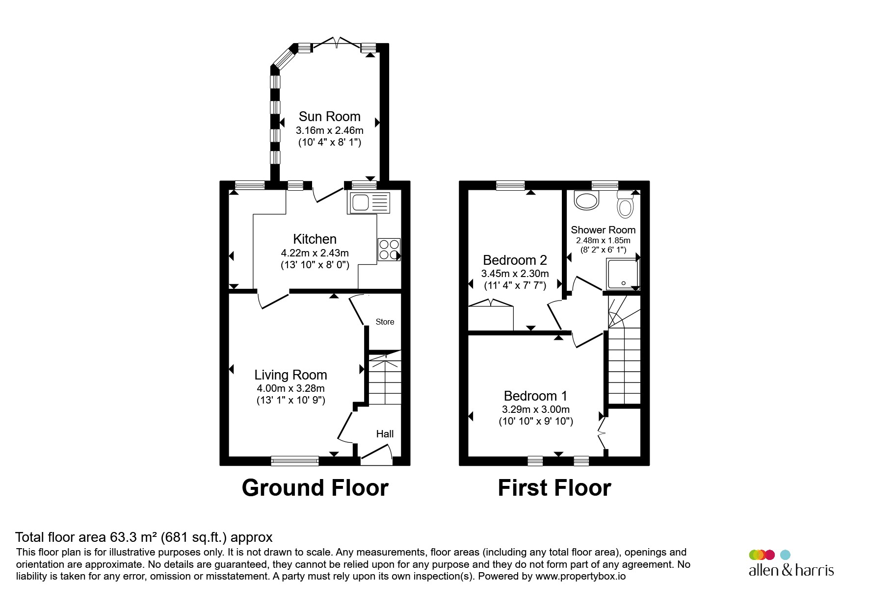 19, Flenders Avenue, Glasgow floorplan