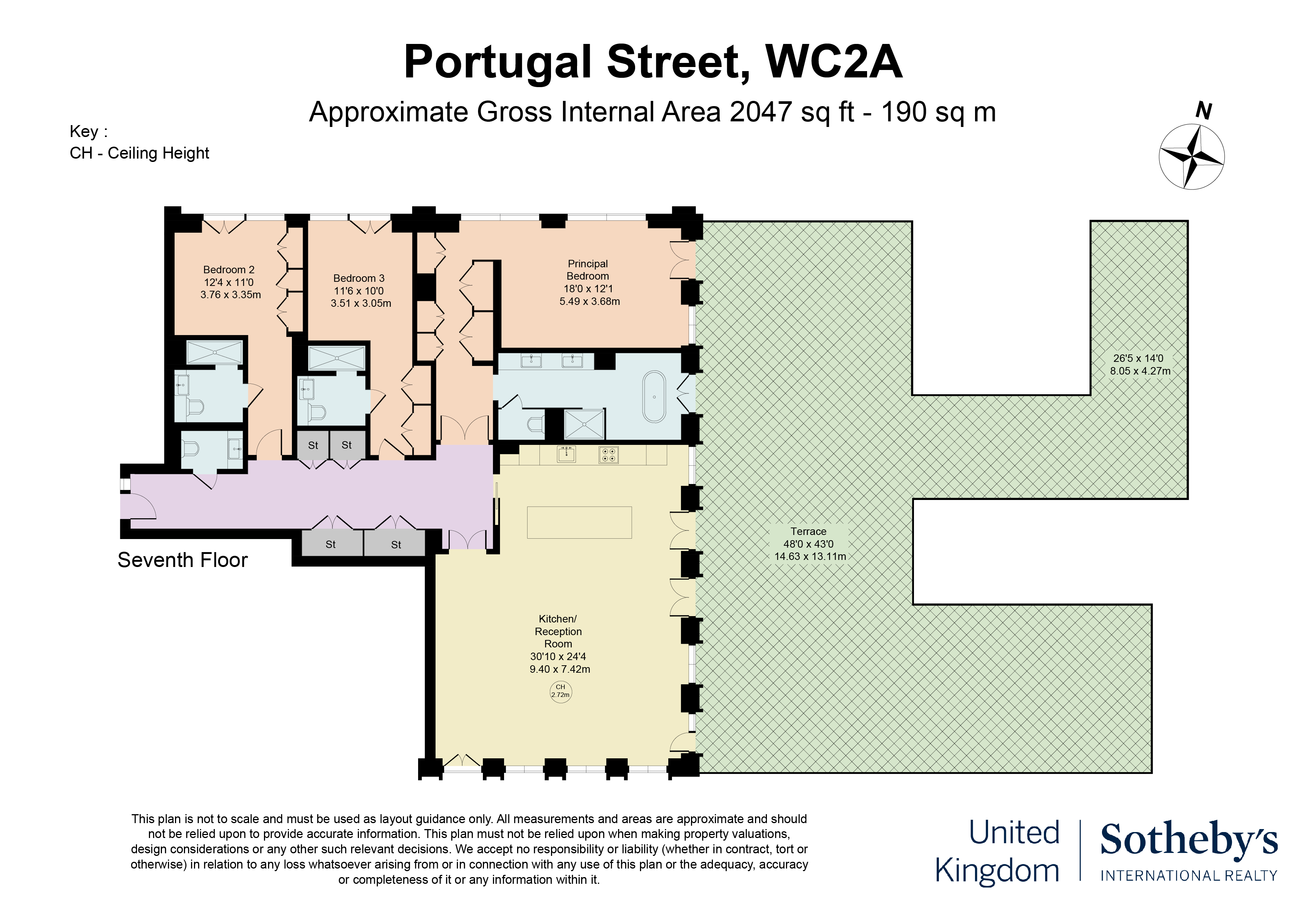702, Portugal Street, London floorplan
