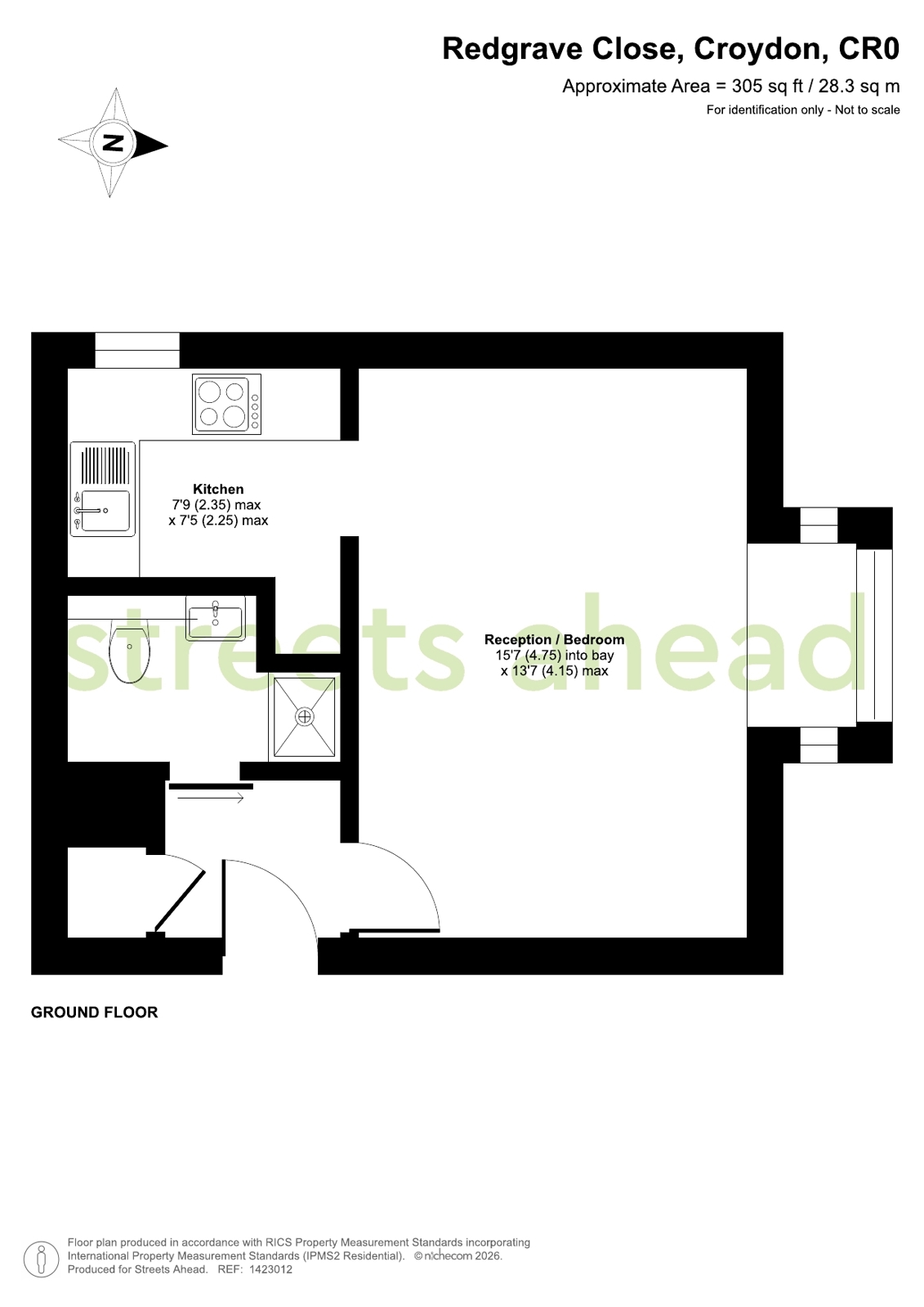 2, Redgrave Close, Croydon floorplan