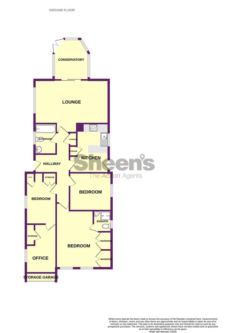 49, Frinton Road, Thorpe-le-Soken floorplan