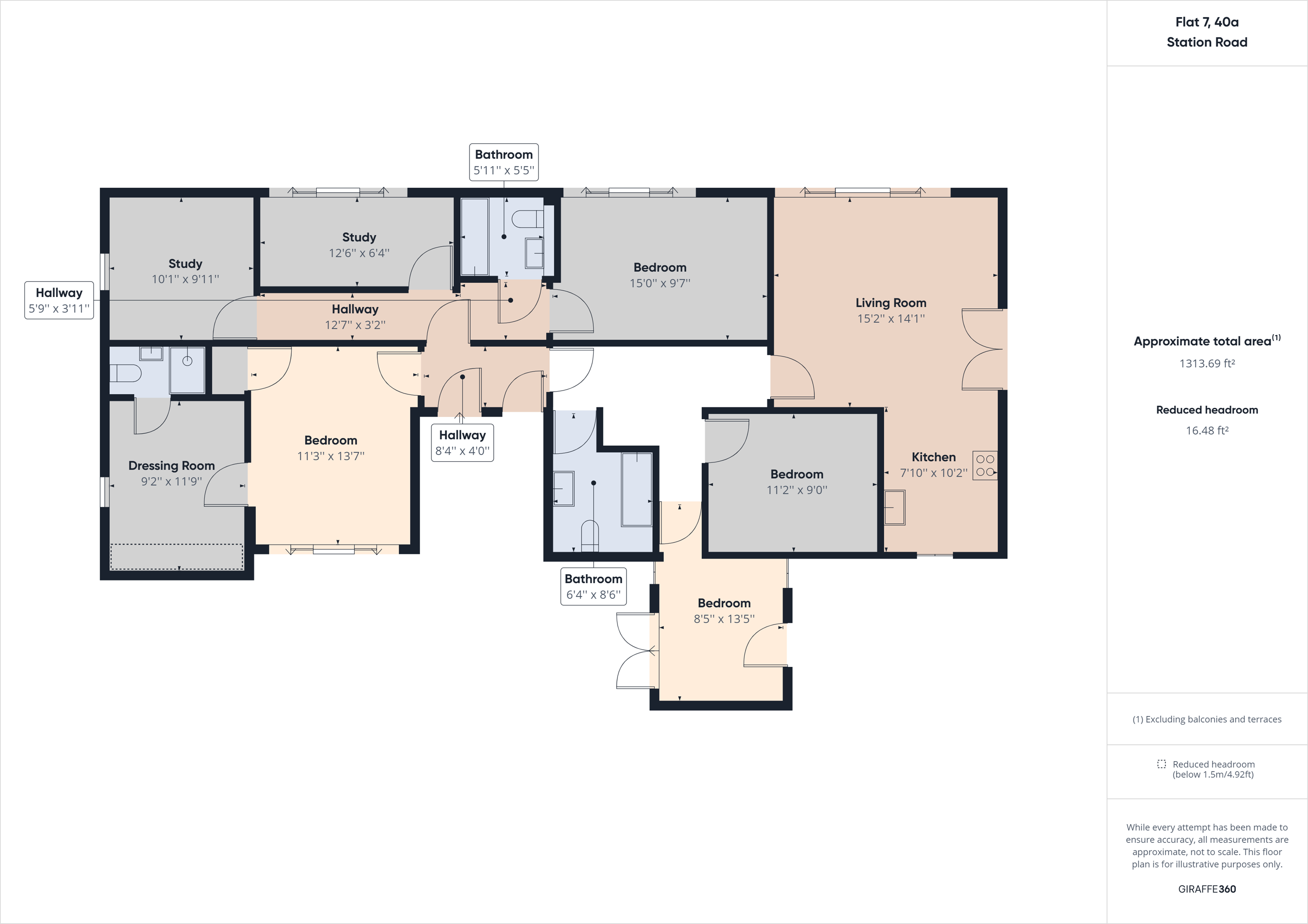 Flat 7, Station Road, Station Road, London floorplan