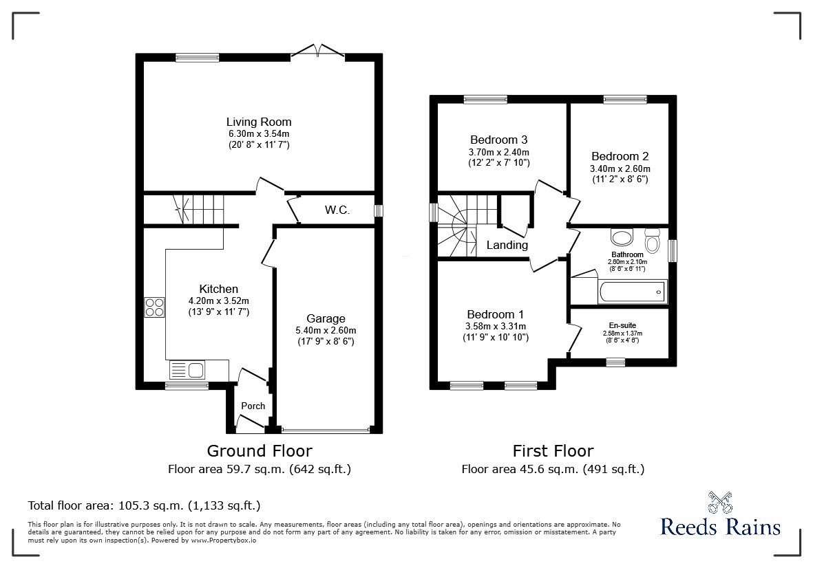 15, Askrigg Close, Consett floorplan