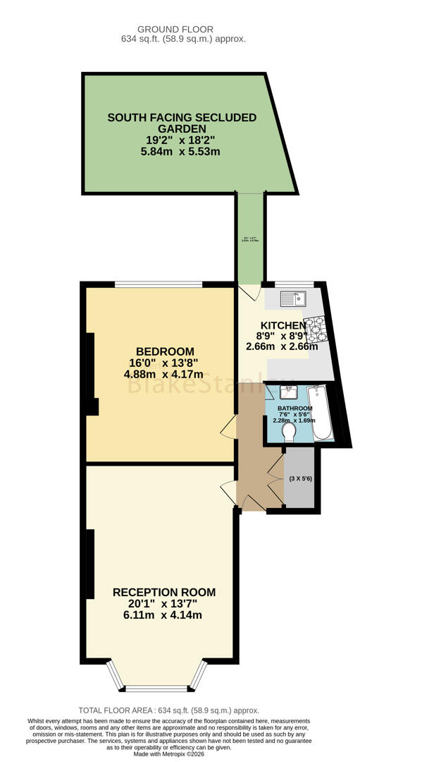 Amhurst Road, London floorplan