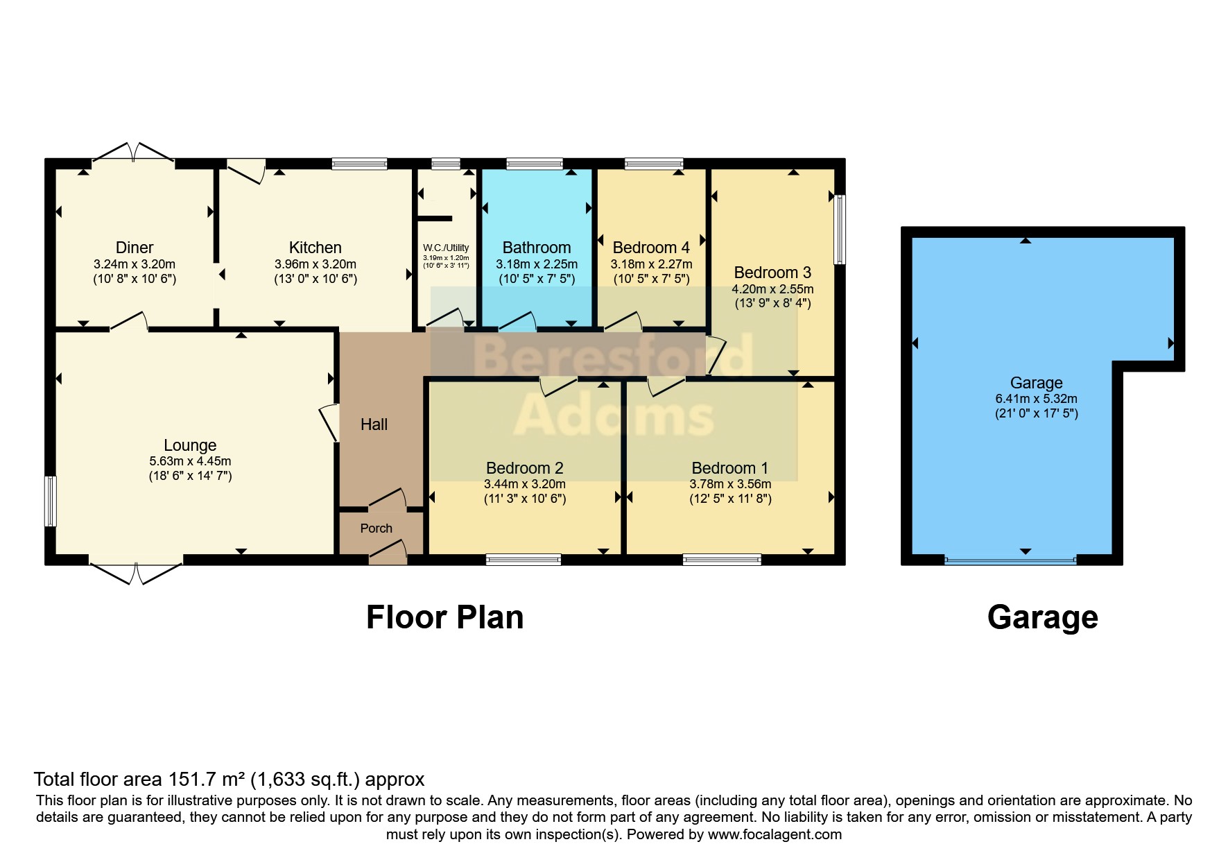 Trefnant,, Cae Clyd, Blaenau Ffestiniog floorplan
