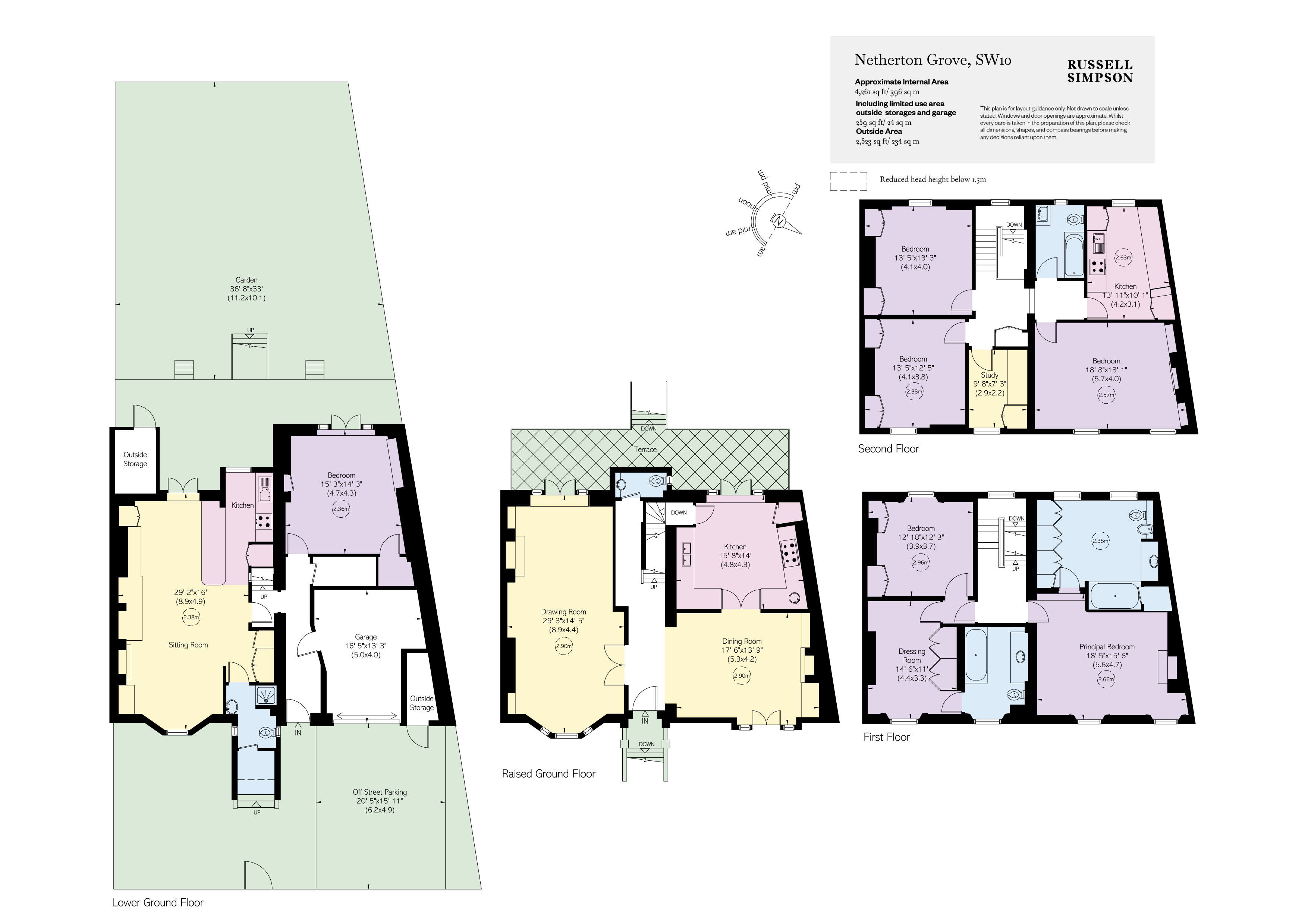 1, Netherton Grove, London floorplan