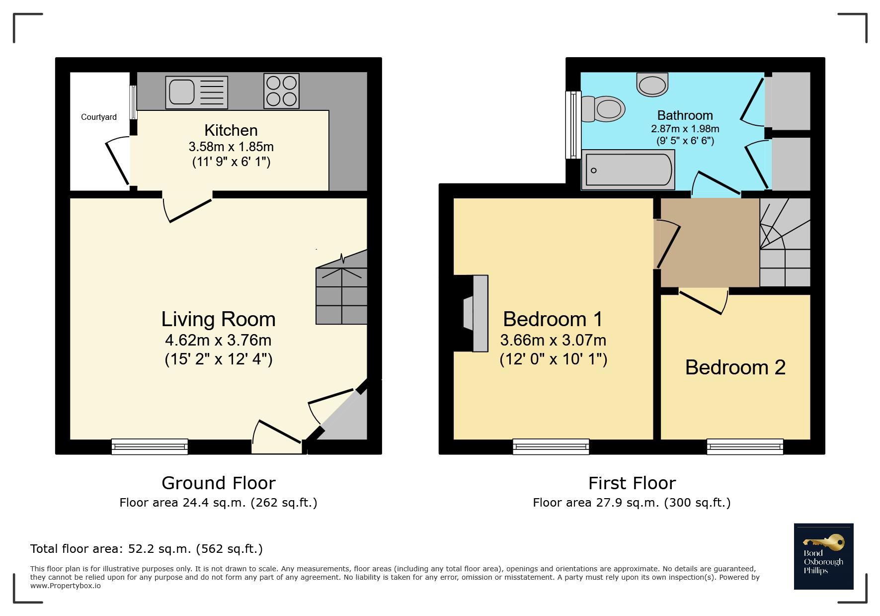 17, Higher Gunstone, Bideford floorplan