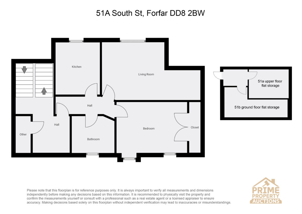 51A, South Street, Forfar floorplan