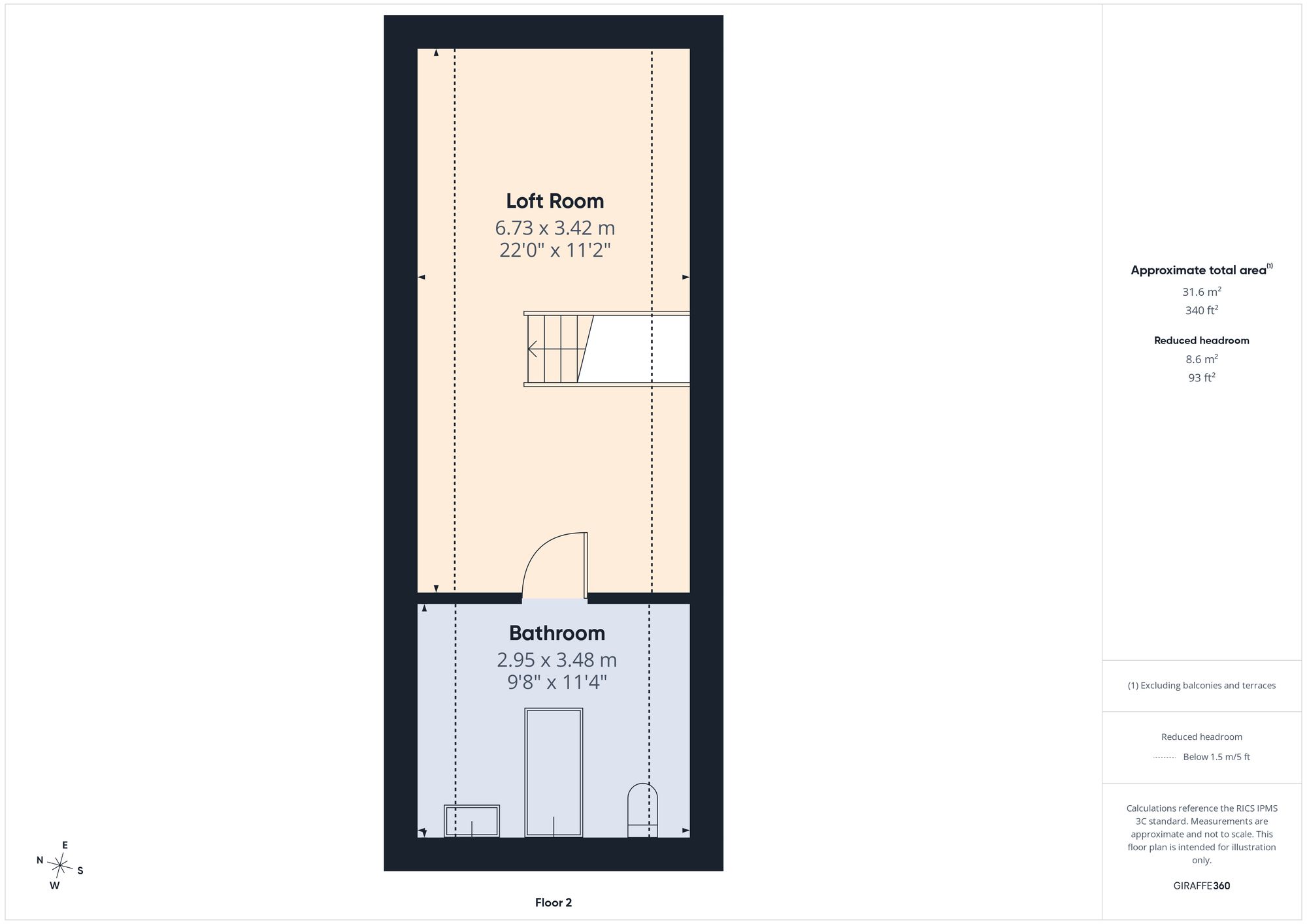 Ty Pwdr Farm, Abertillery floorplan