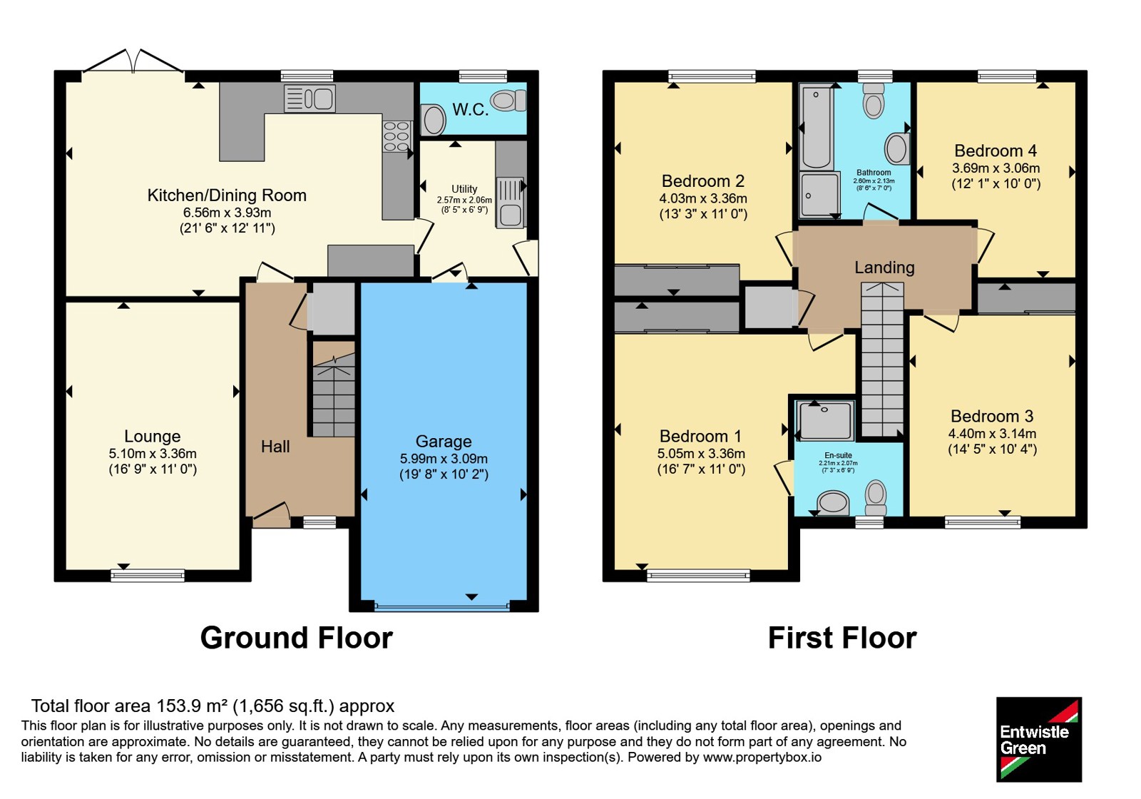 21, Ennerdale Avenue, Preston floorplan