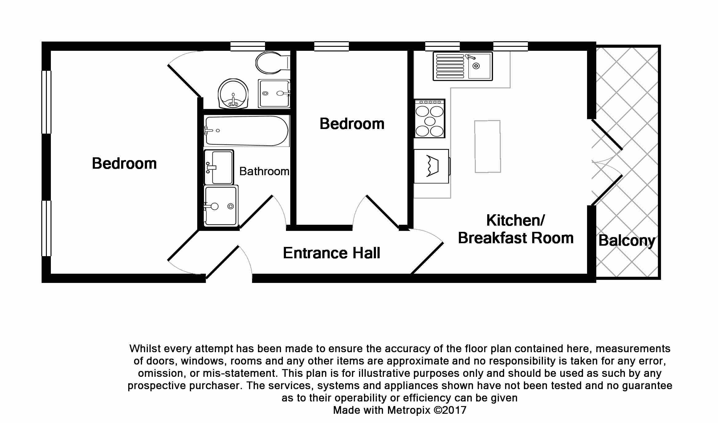 2 Bedrooms Flat to rent in Rockingham Road, Uxbridge, Middlesex UB8