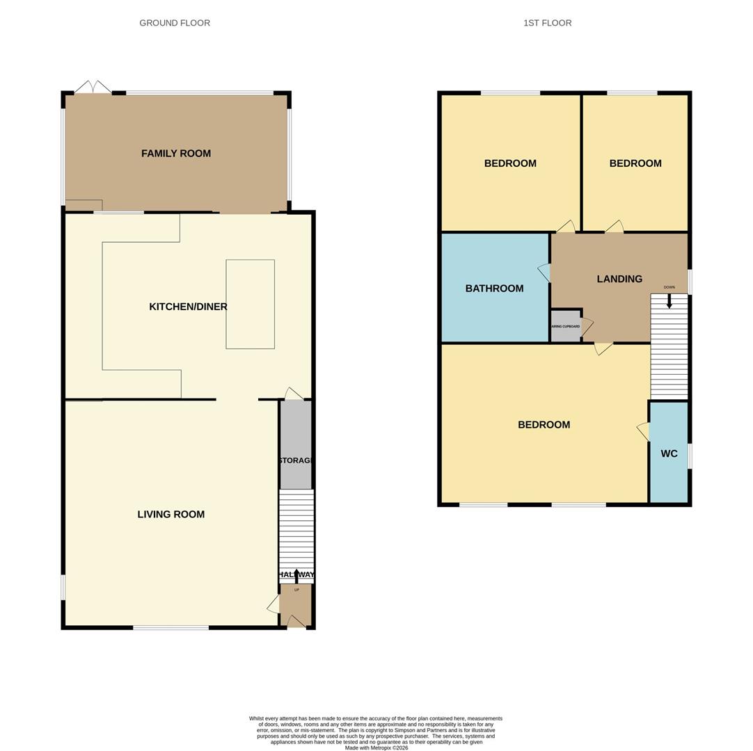 12, Ely Close, Bedford floorplan