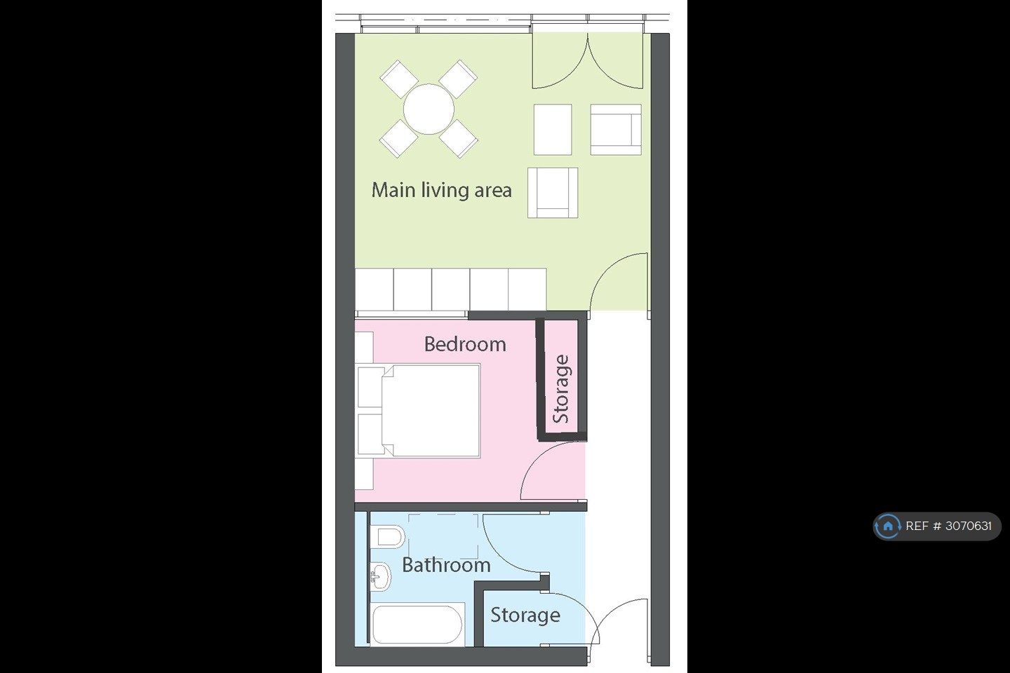 Wellington House Lewis Street, Cardiff floorplan