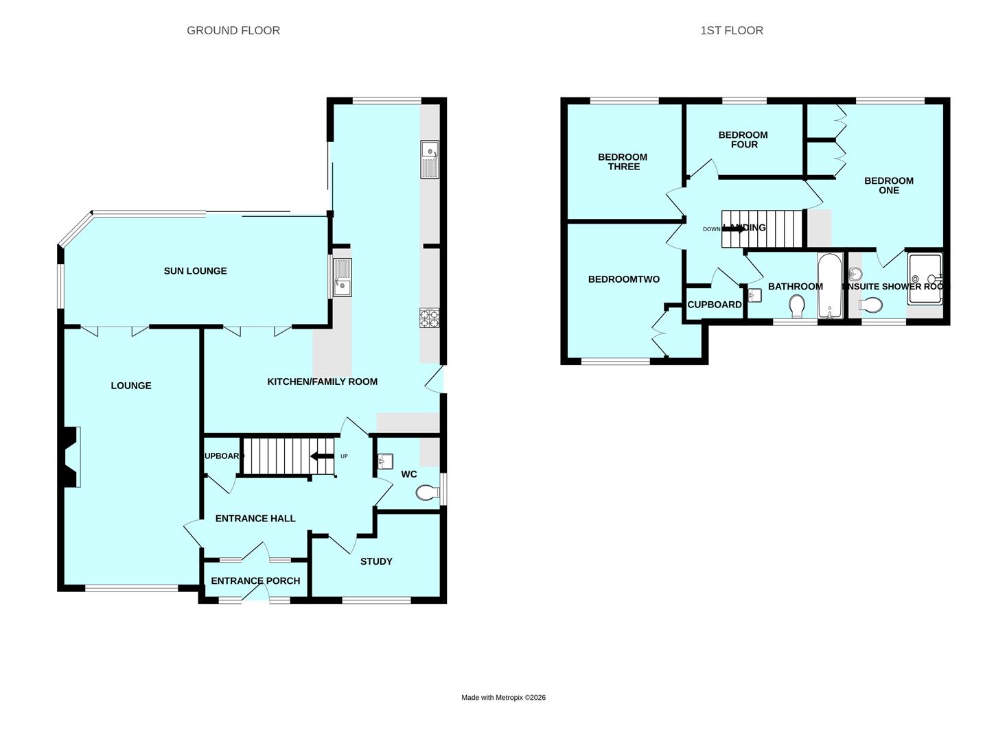 47, Brookwood Road, Plymouth floorplan