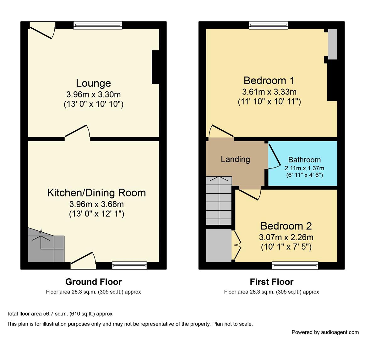 Wilson Street, Anlaby, Hull HU10, 2 bedroom terraced house for sale