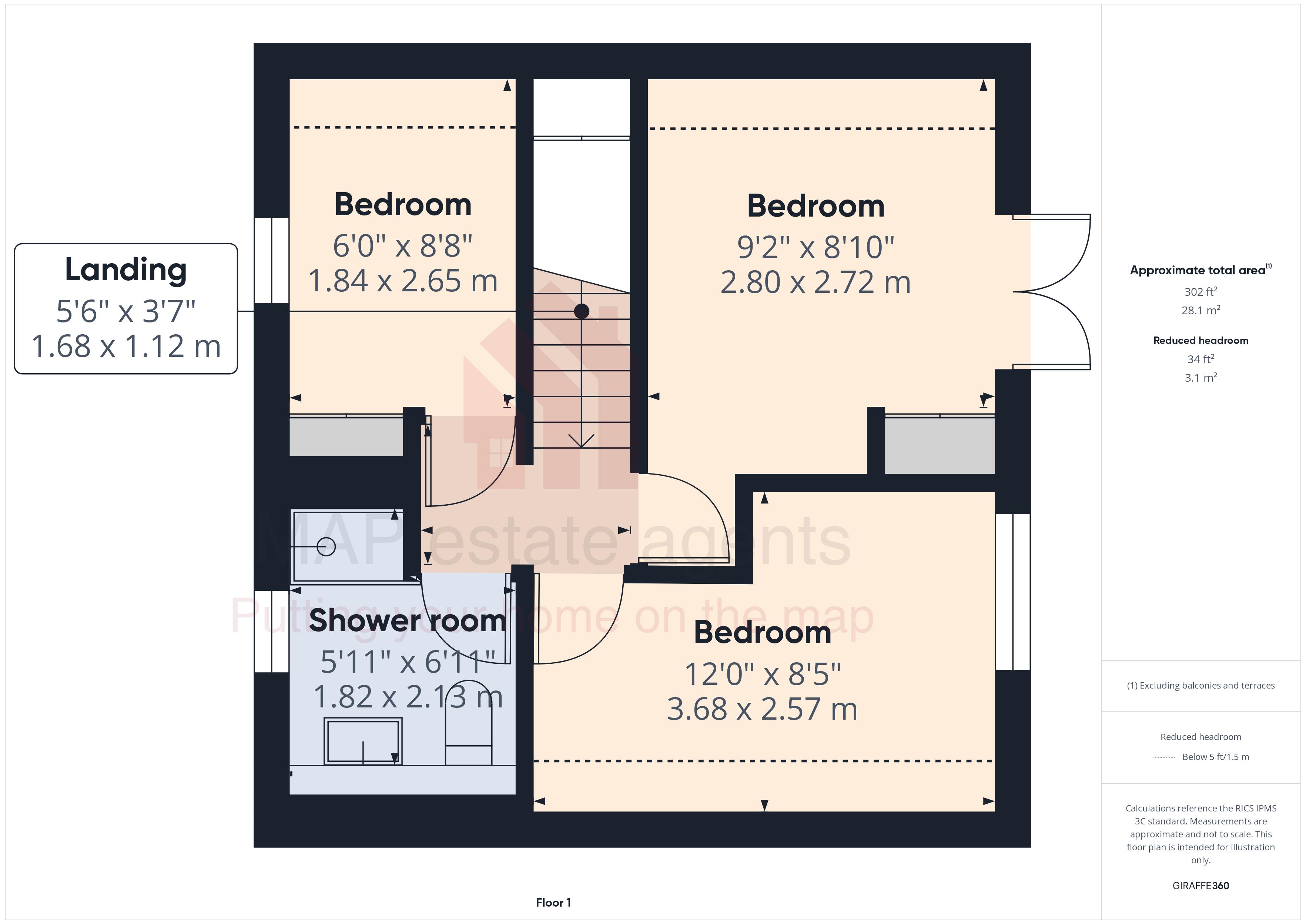 1 Trevithick Court, Tolroy Road, Hayle floorplan