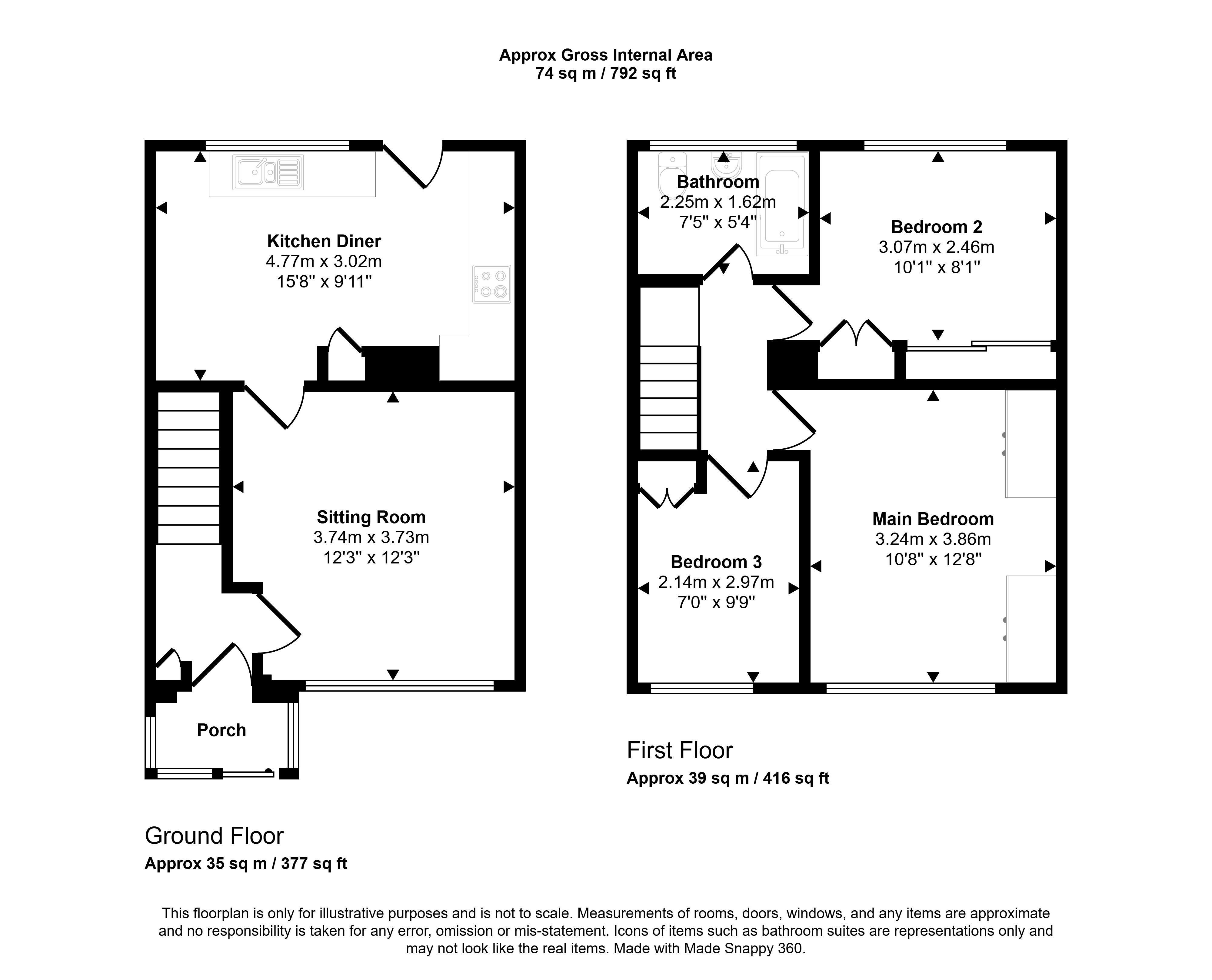 17, Sandrock, Midhurst floorplan