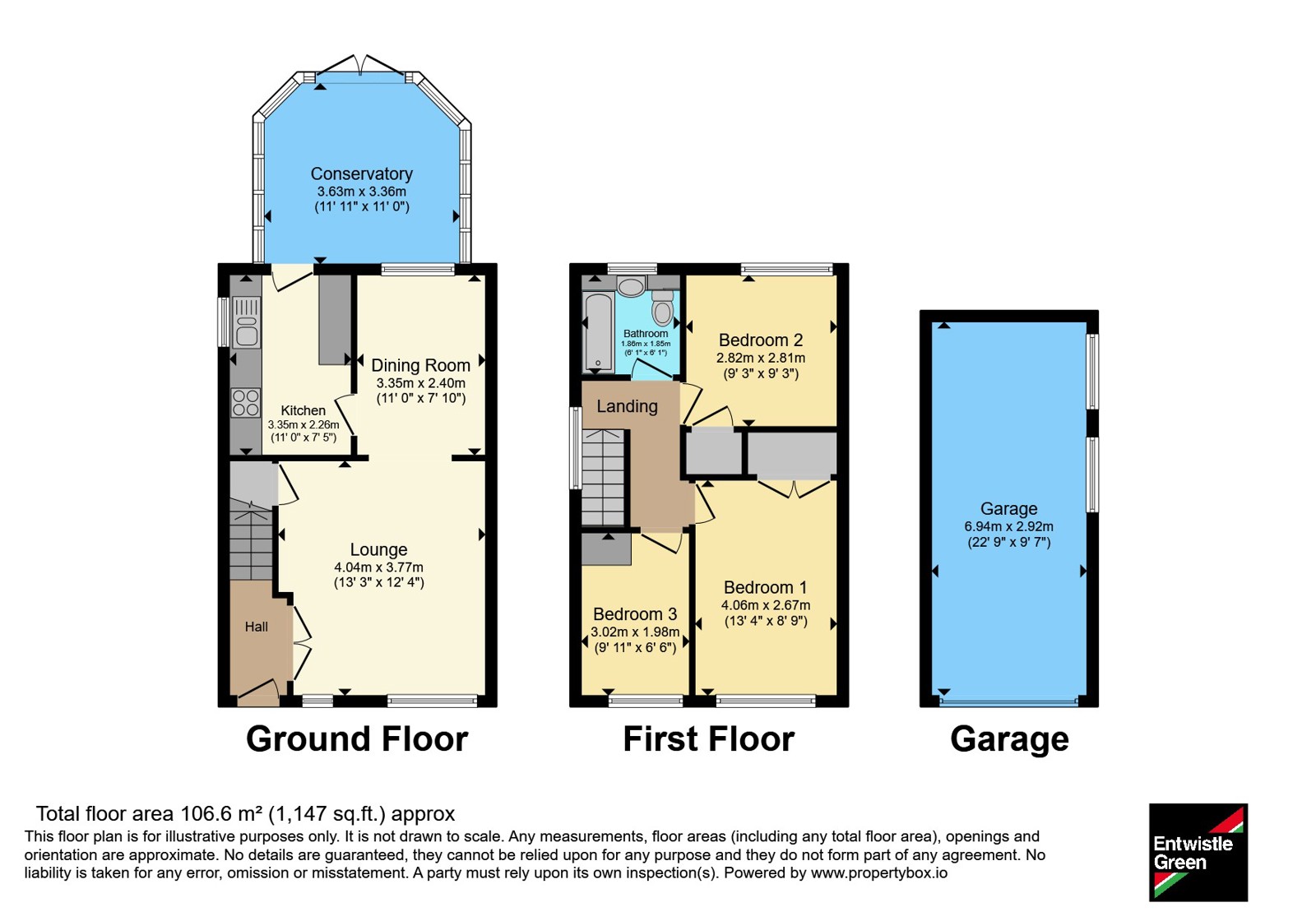 130, Whitby Avenue, Preston floorplan