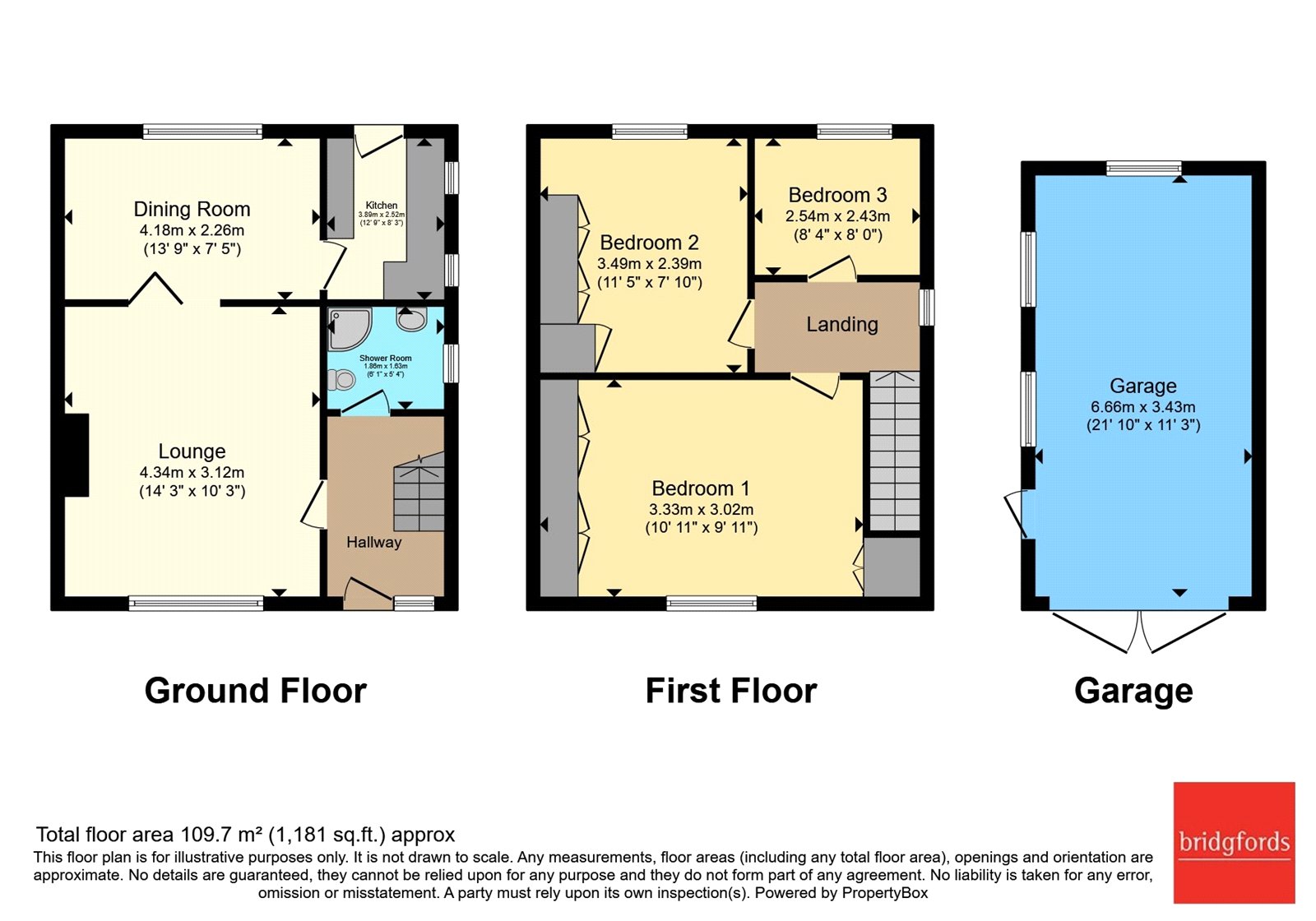 43, Pear Tree Crescent, Preston floorplan