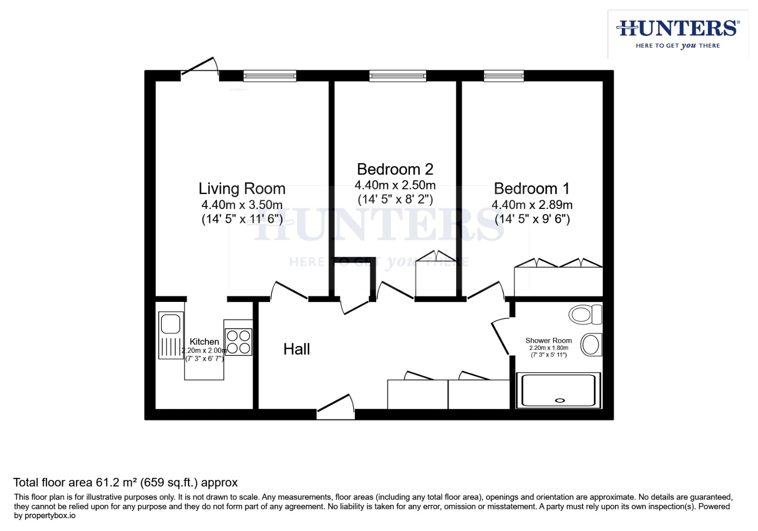 20 Homeyork House, Danesmead Close, York floorplan