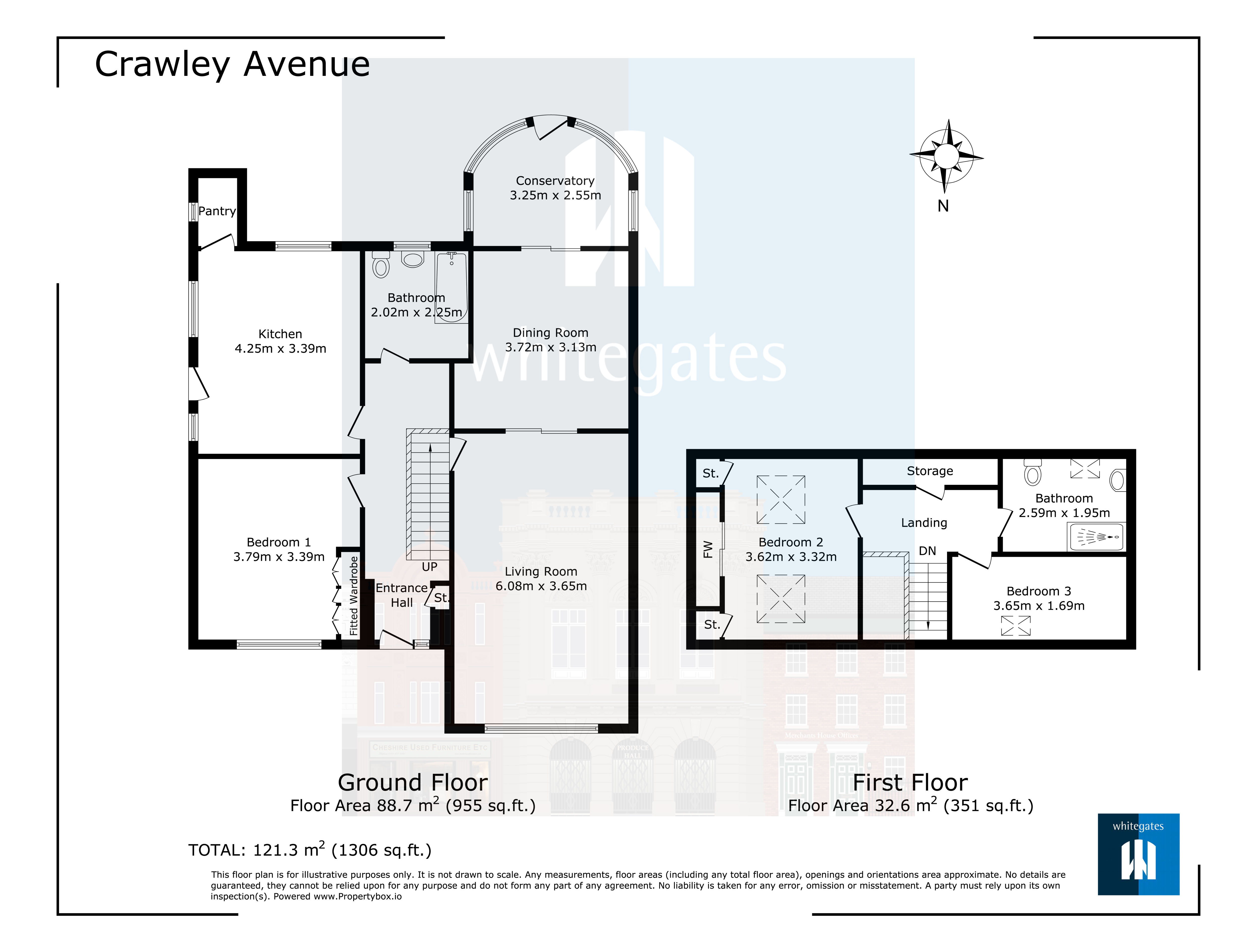 3, Crawley Avenue, Pontefract floorplan