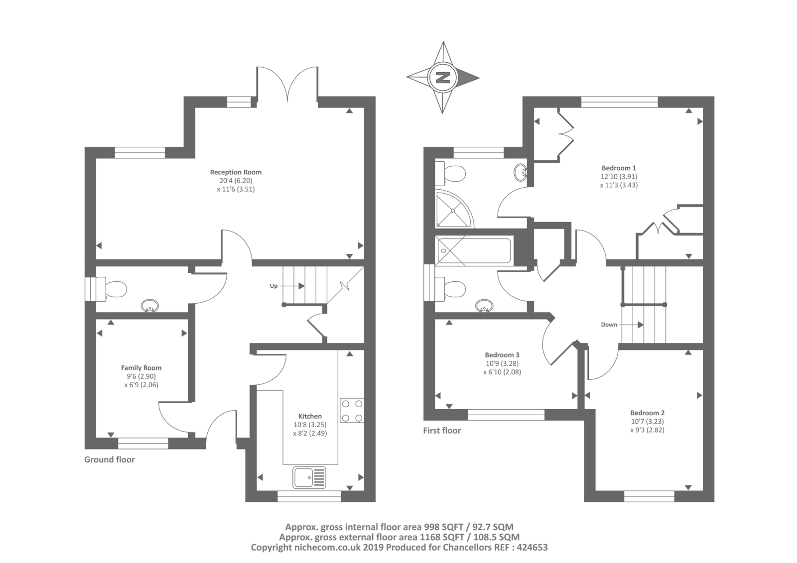 3 Bedrooms Semi-detached house to rent in Ella Garett Close, Reading RG2