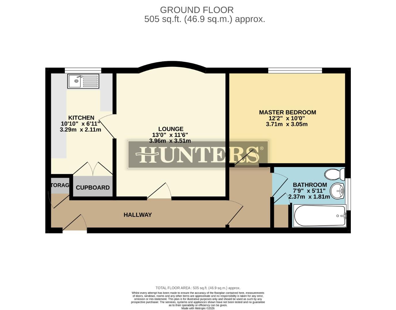 2, Revesby Court, Scunthorpe floorplan