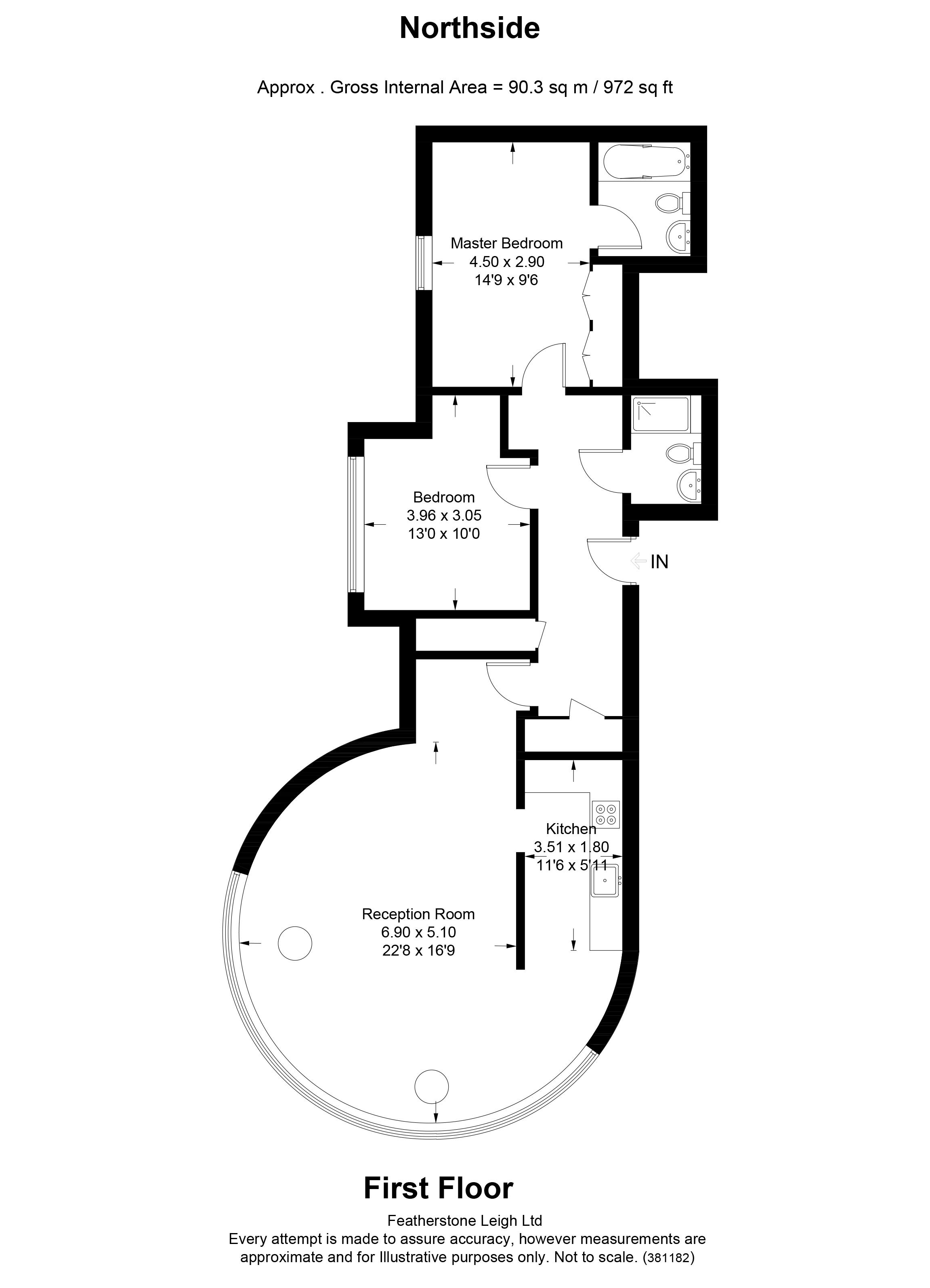 2 Bedrooms Flat to rent in North Side Wandsworth Common, London SW18