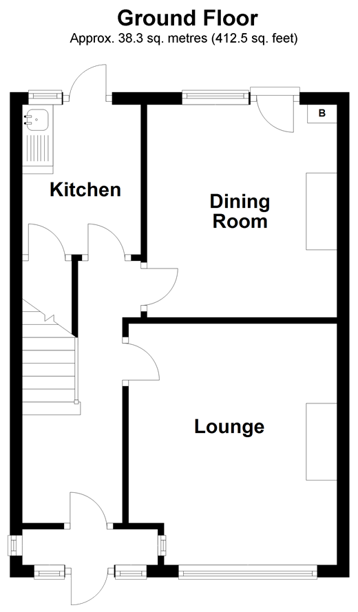 Hampton Road, Ilford, Essex IG1, 3 bedroom terraced house for sale