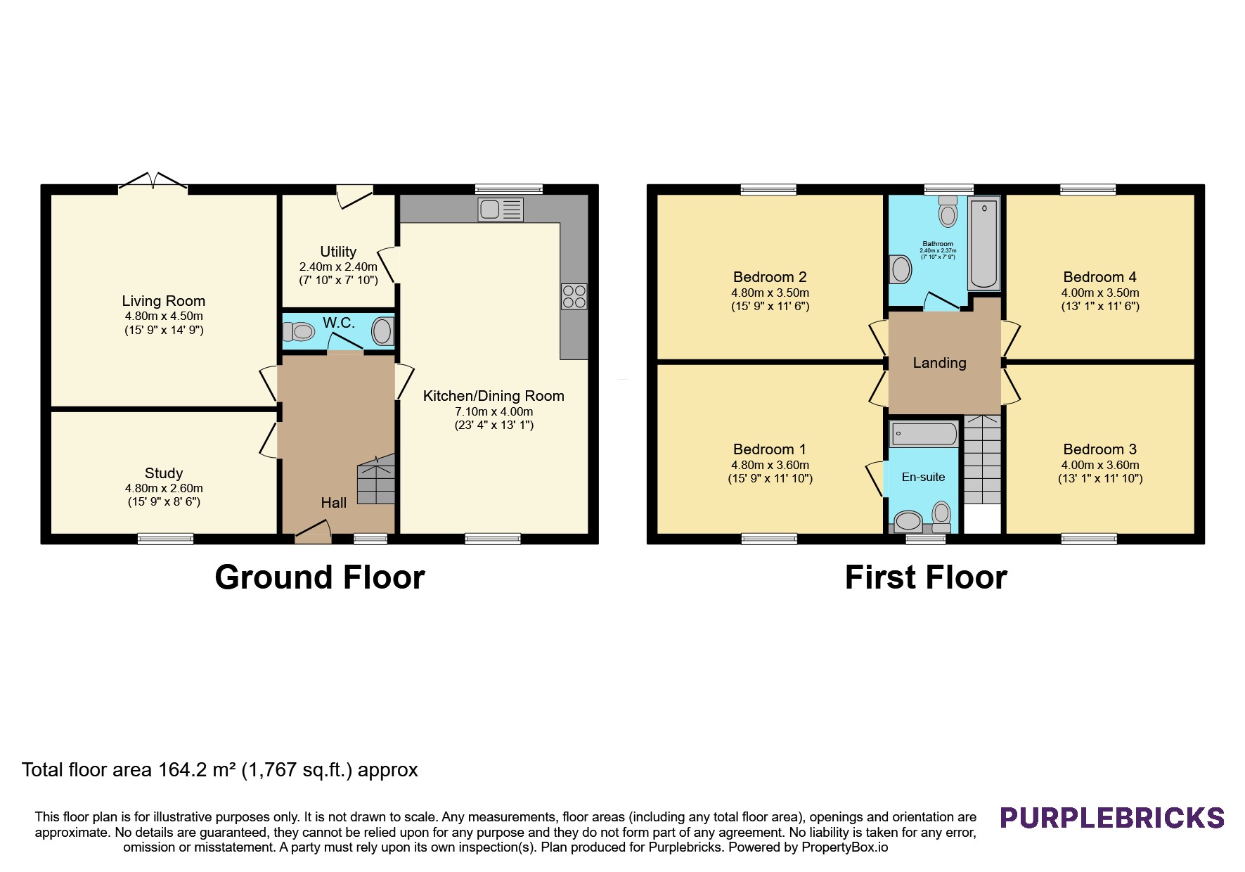 Hunts Farm Close, Coalville floorplan