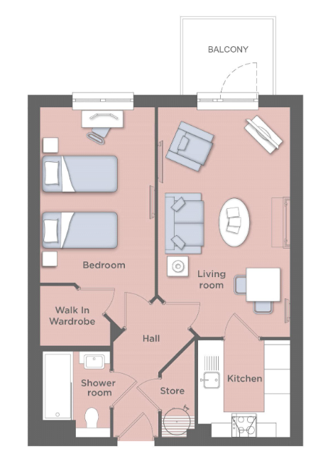 Otter Lodge, Silver Street, Honiton floorplan