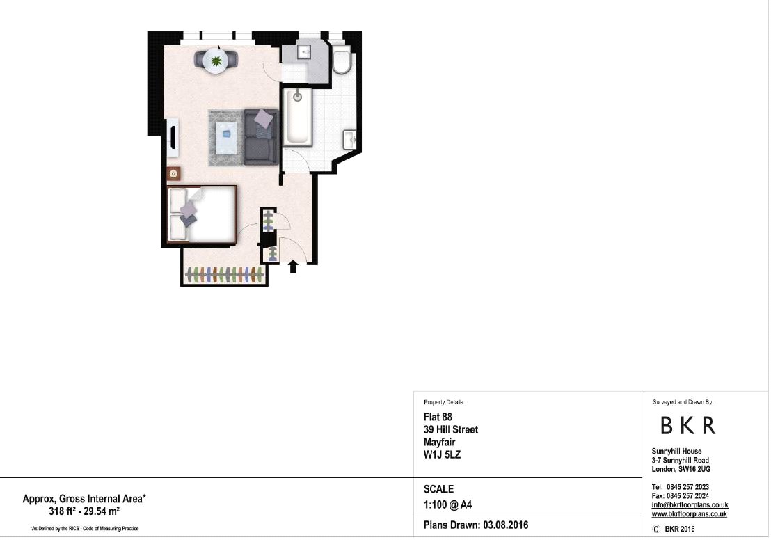 0 Bedrooms Studio to rent in Hill Street, Mayfair, London W1J