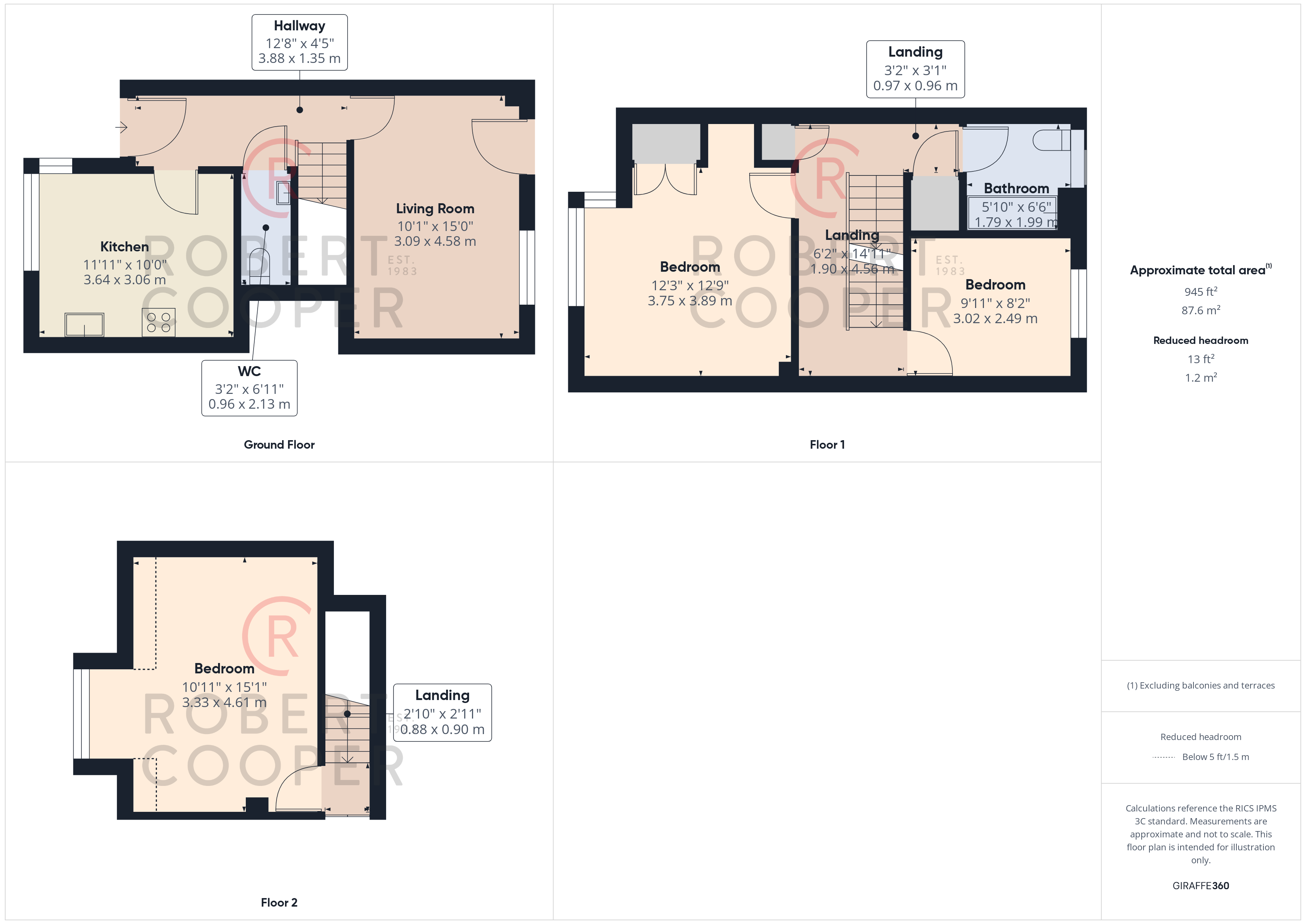 2, Owen Close, Northolt floorplan
