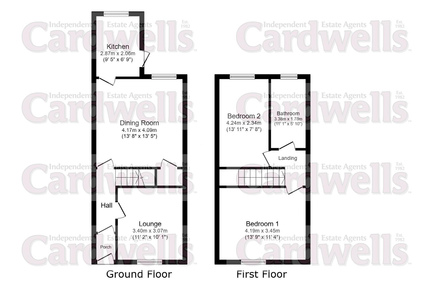 128, Royds Street, Accrington floorplan